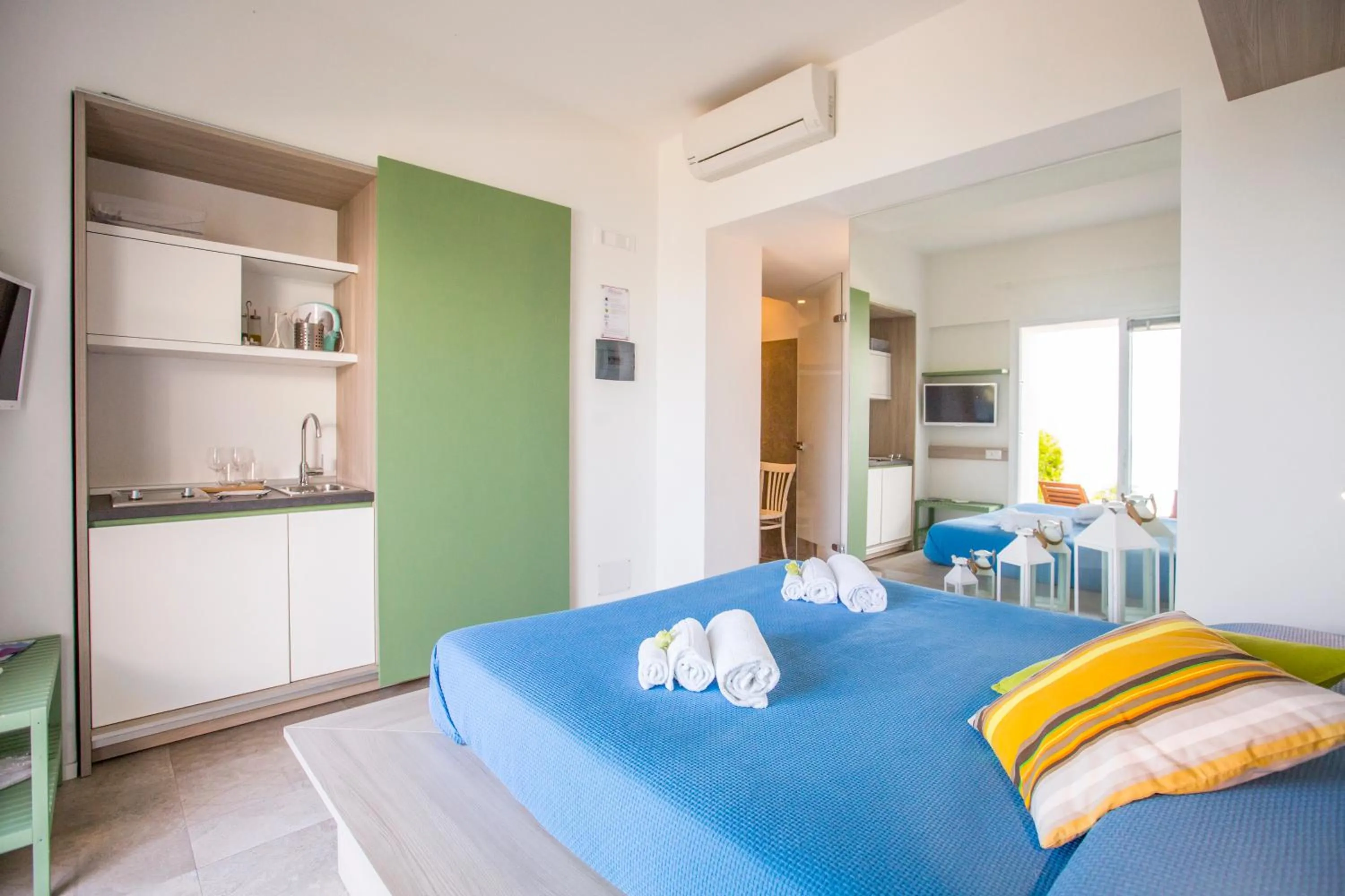 Bedroom, Bed in A Tonnara