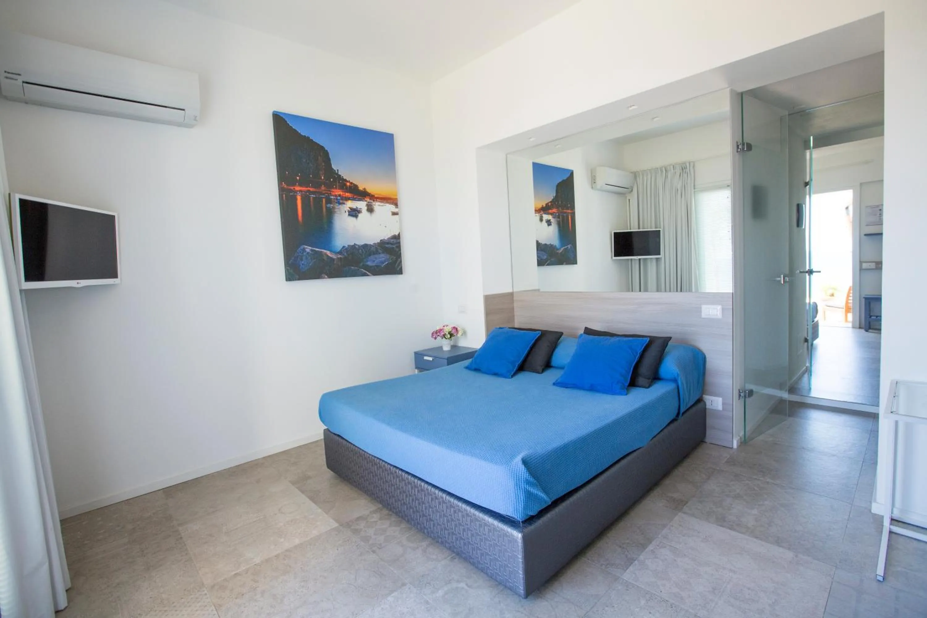 Bedroom, Bed in A Tonnara