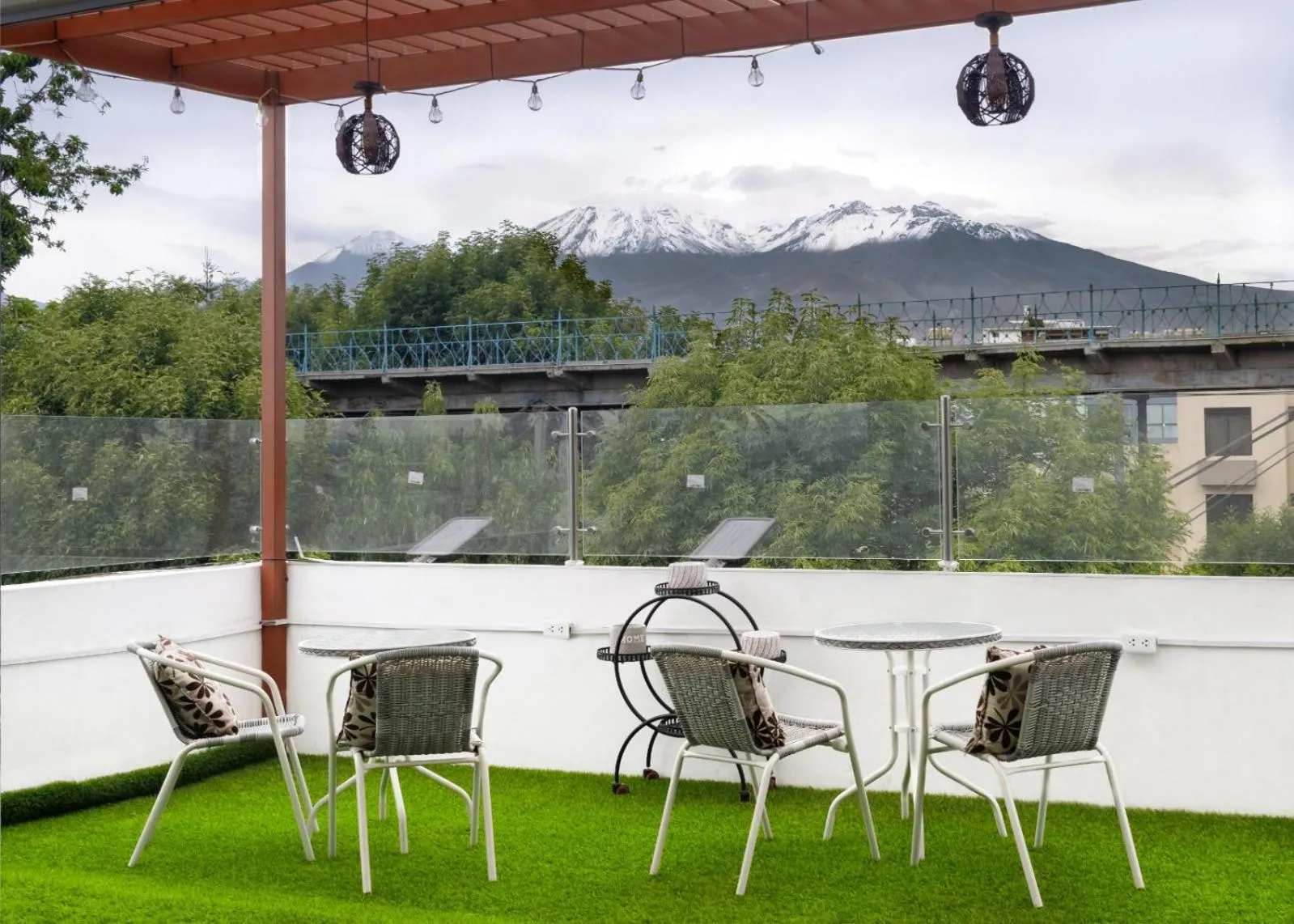 Natural landscape in El puente Hotel Boutique