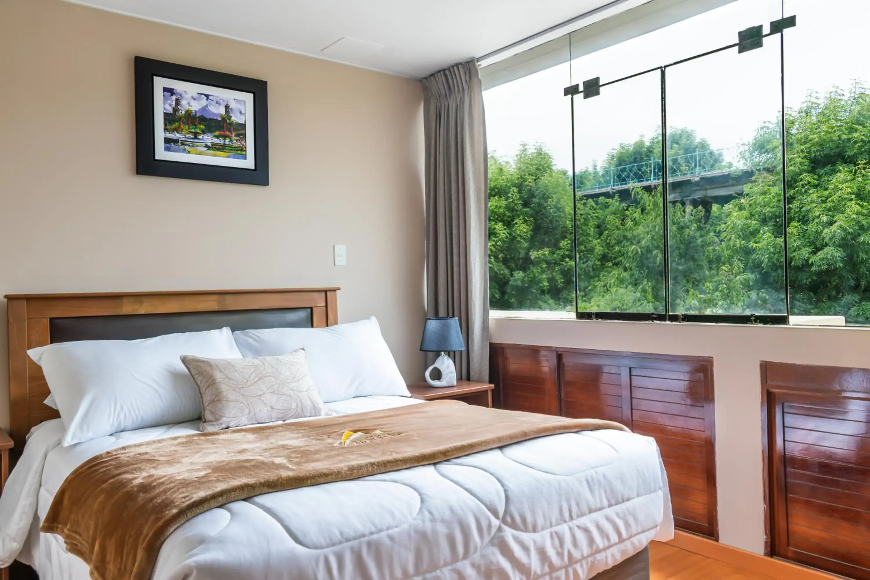 Double Room with Mountain View - single occupancy in El puente Hotel Boutique Double Room with Mountain View - single occupancy in El puente Hotel Boutique