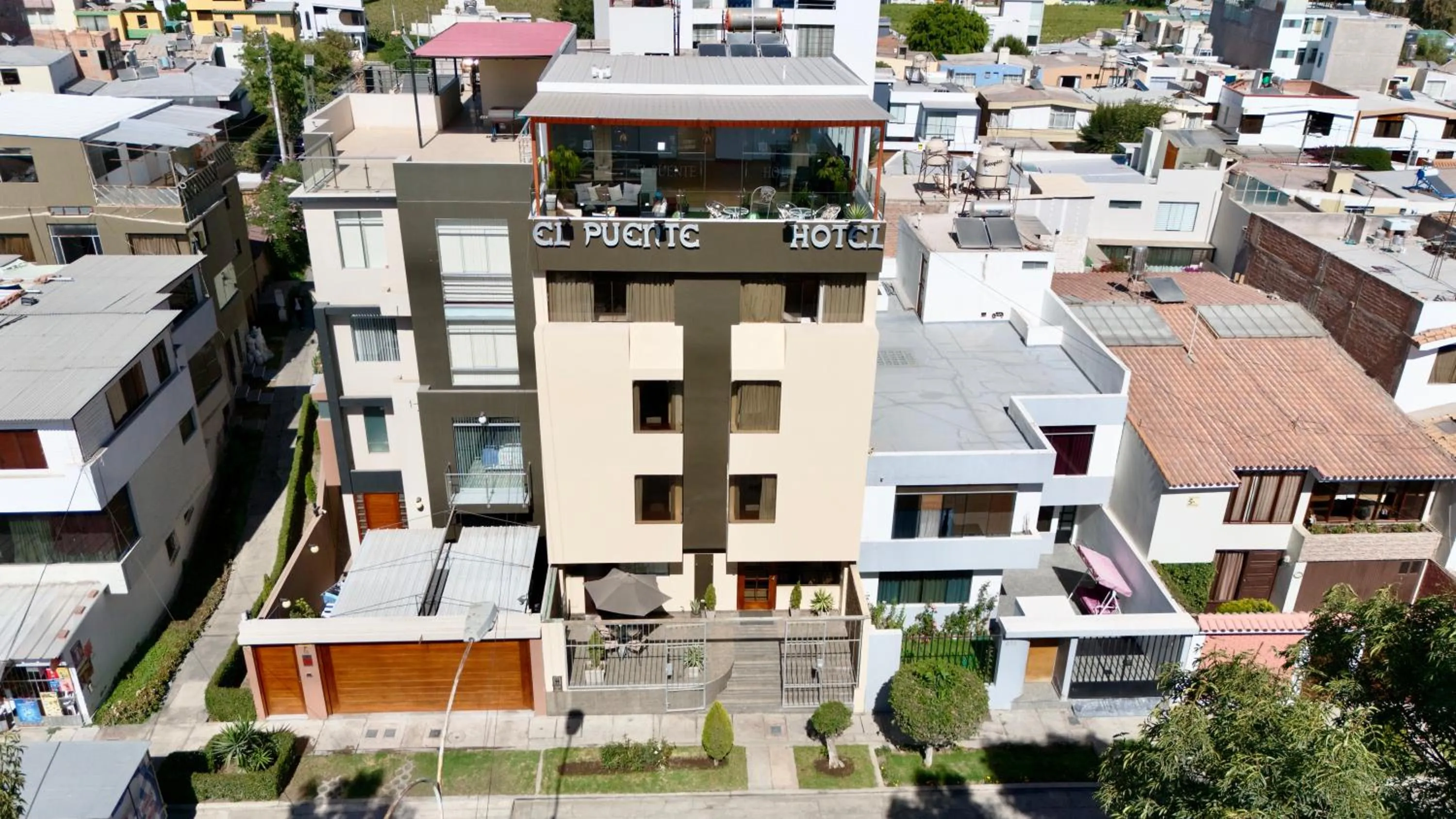 Property building in El puente Hotel Boutique