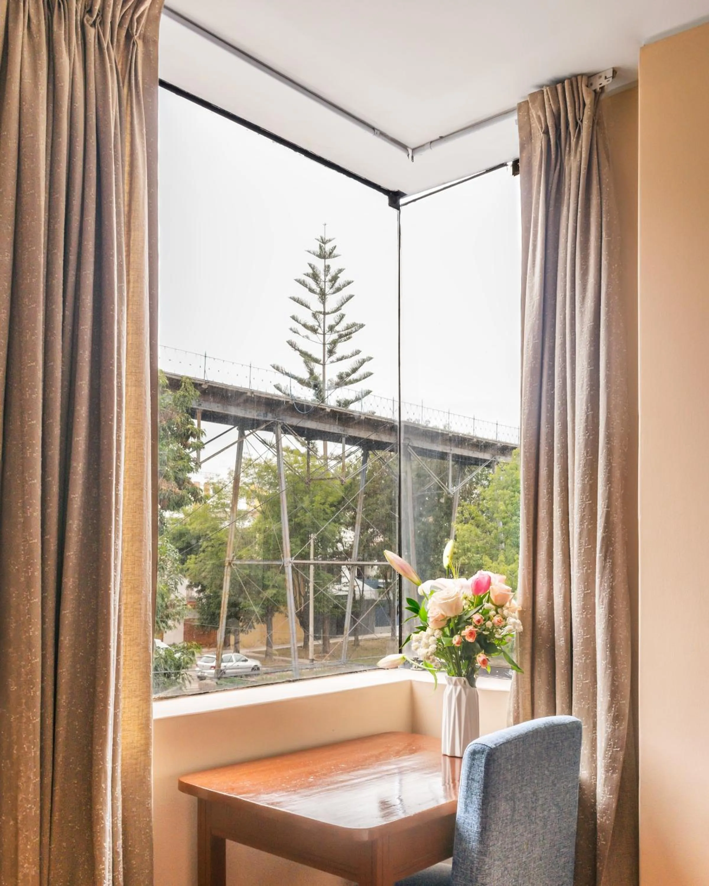 City view in El puente Hotel Boutique