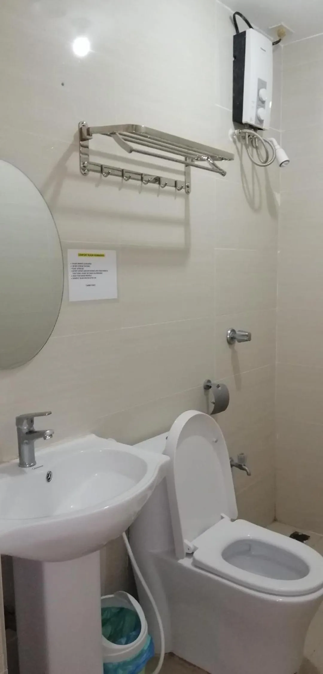 Bathroom in Meaco Royal Hotel - Biñan Laguna