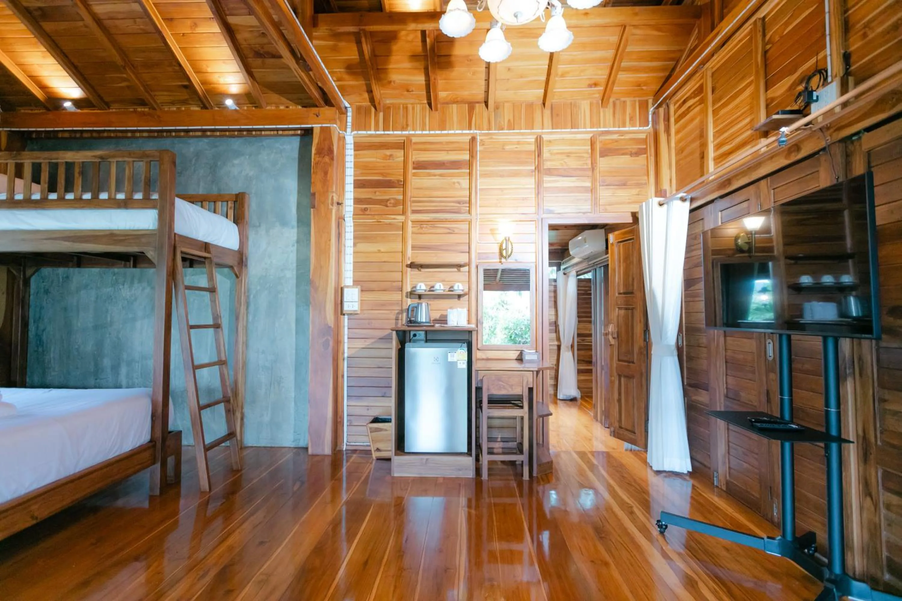 Bed in Saksila Resort