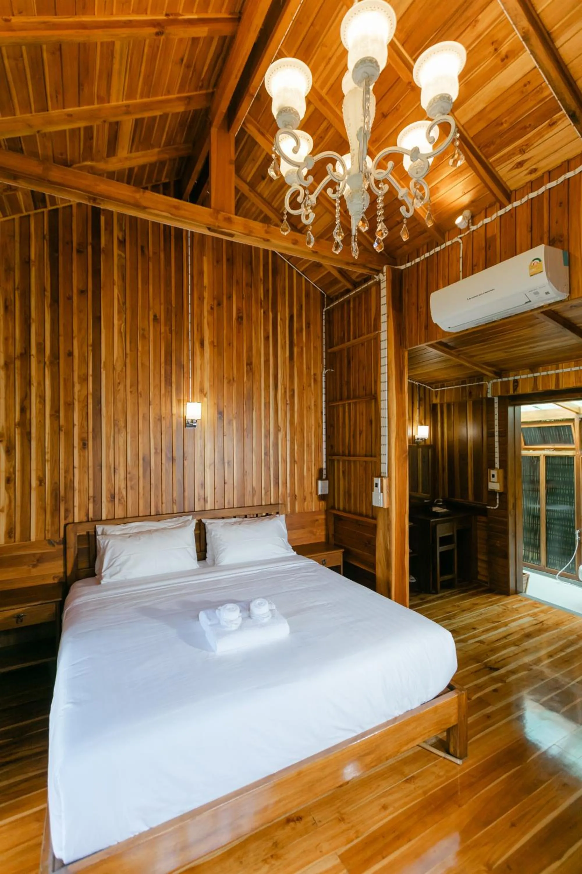 Bed in Saksila Resort