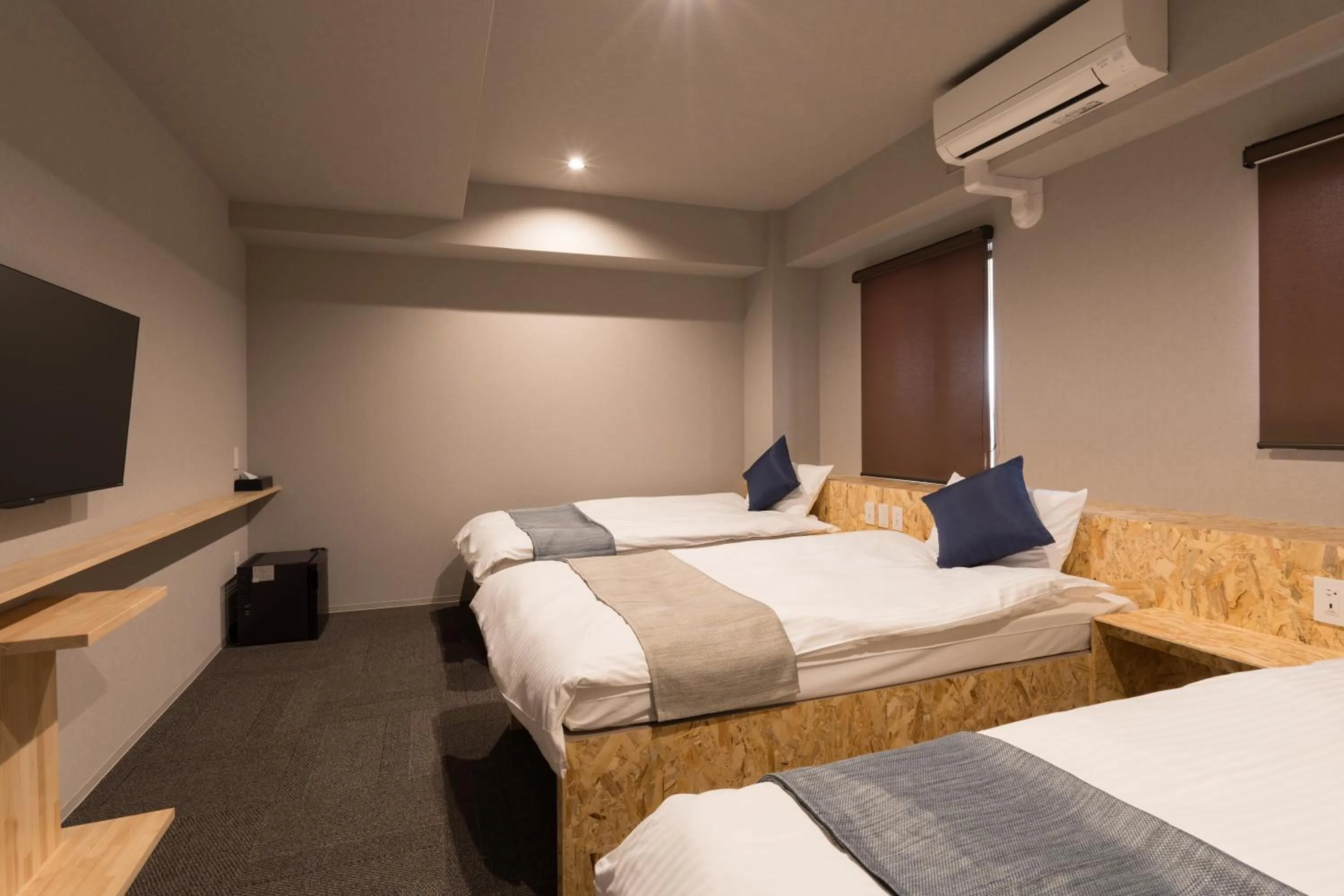 Bed in 3U NAMBA MINAMI - DOYANEN HOTELs