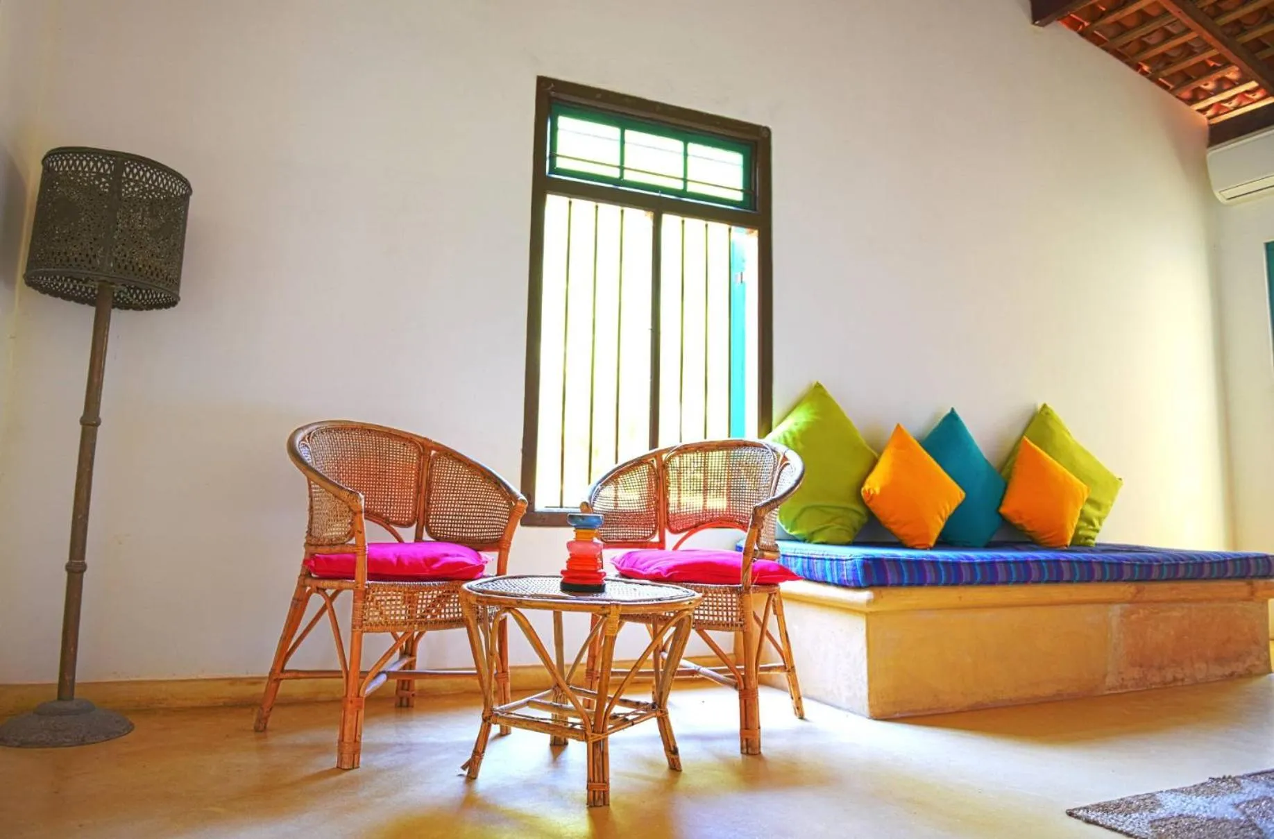 Seating area in Palagama Beach Resort