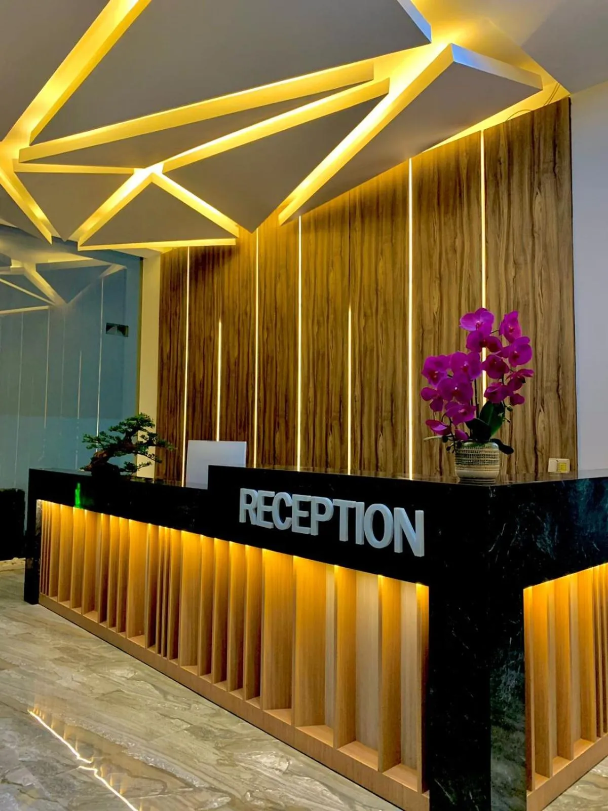 Lobby or reception in Sinergi Hotel & Villa