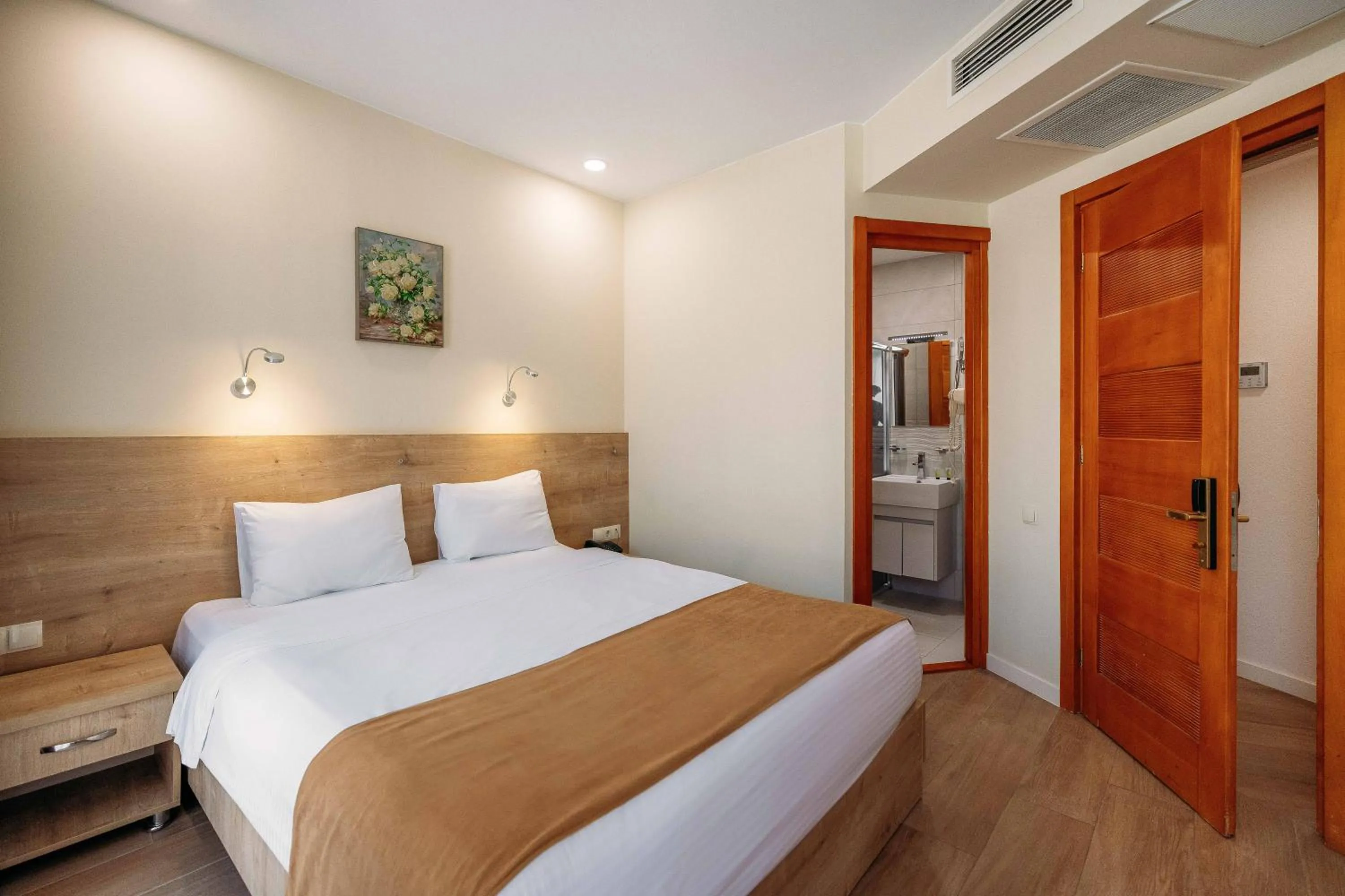 Bed in Atrium Boutique Hotel