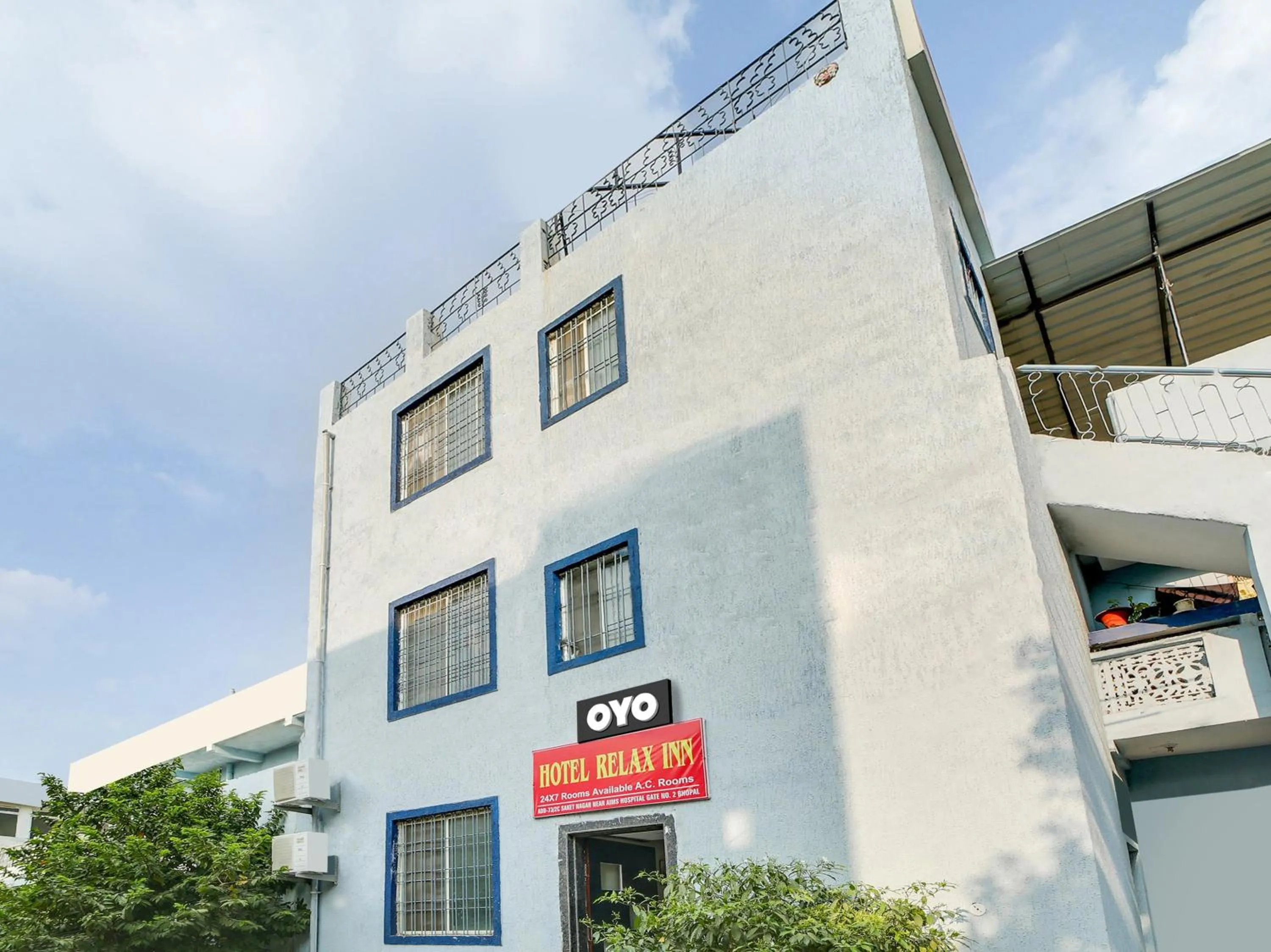 Facade/entrance in Hotel O by OYO Relax Inn