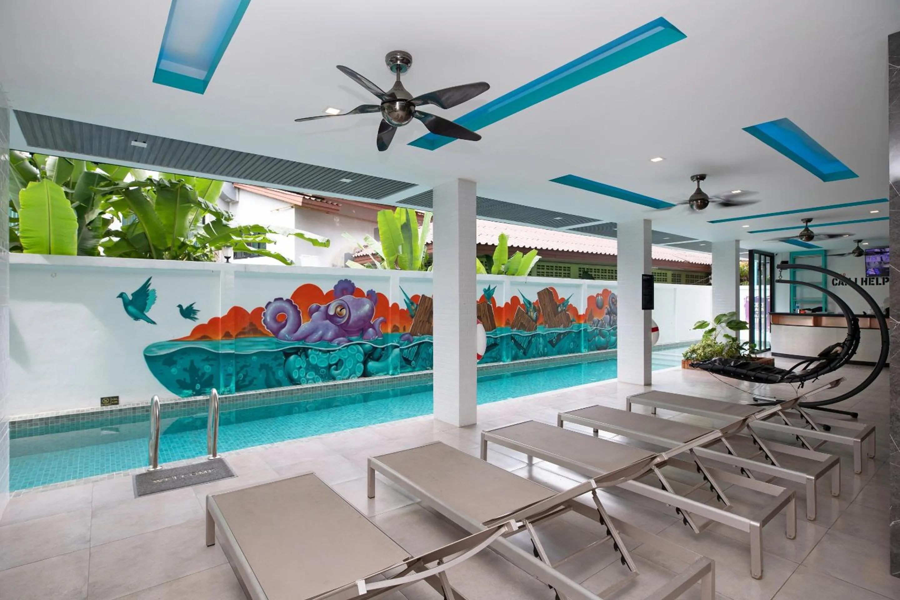 Swimming pool in iCheck inn Sky Beach Ao Nang Krabi