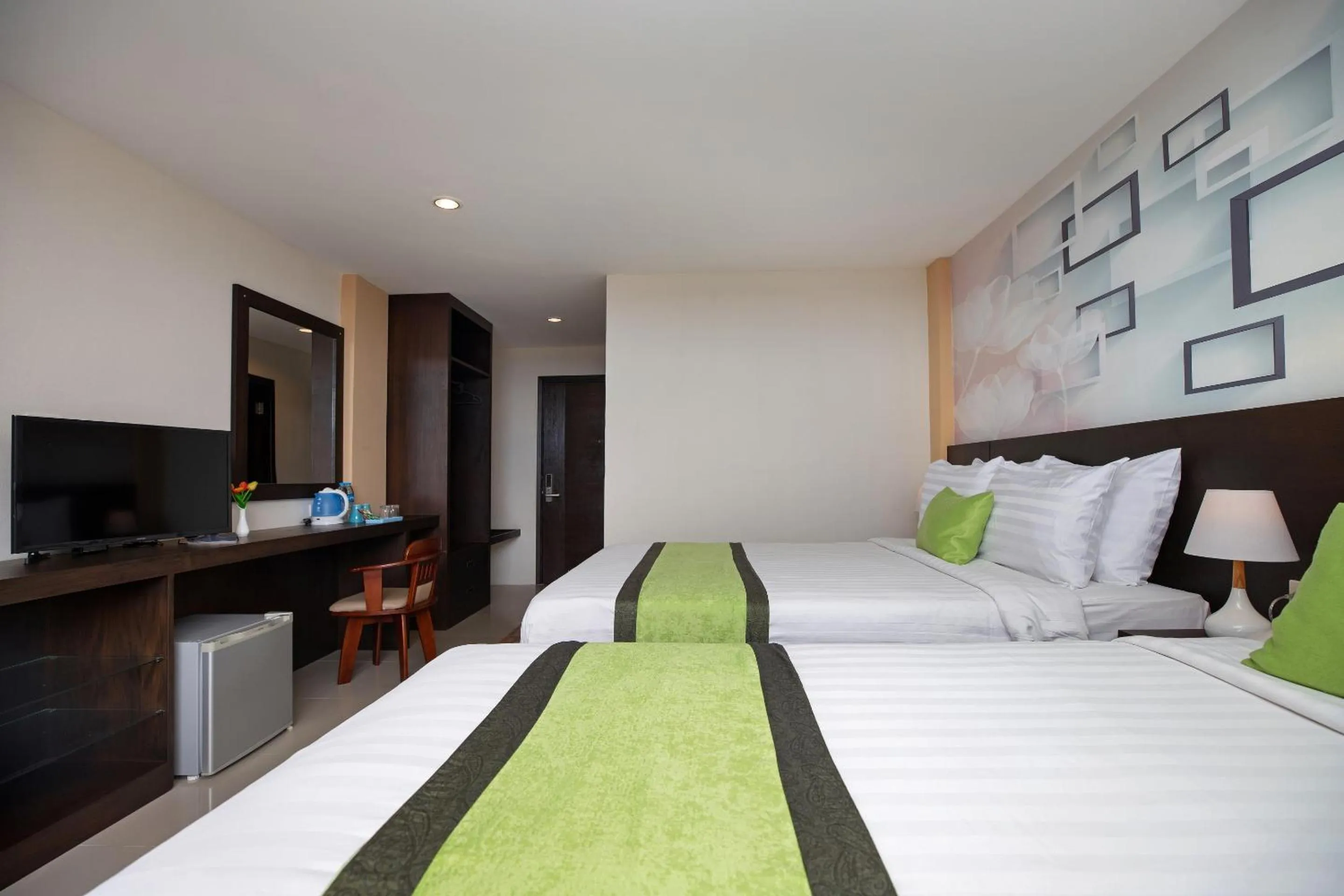 Bed in iCheck inn Sky Beach Ao Nang Krabi