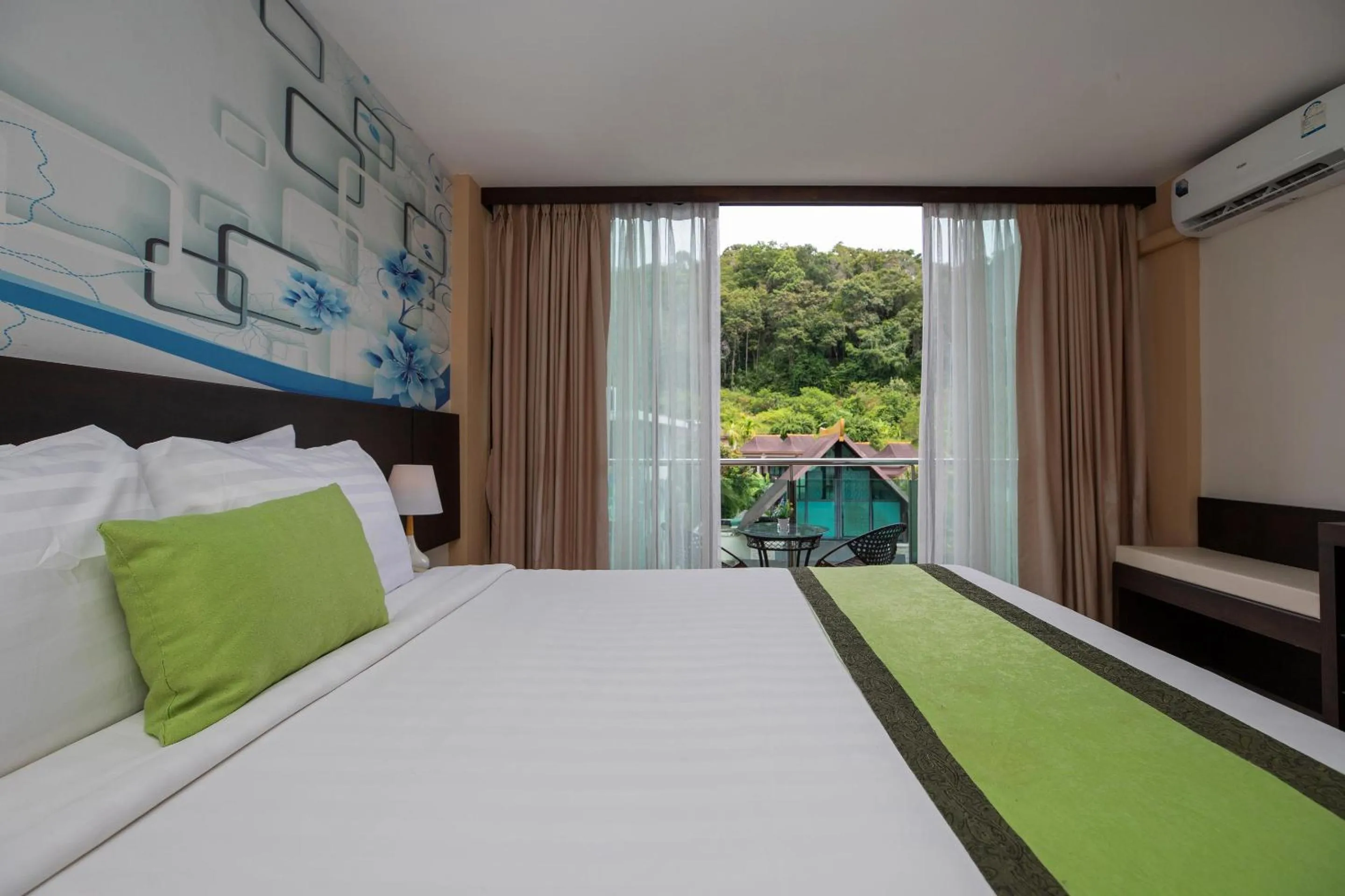 Bed in iCheck inn Sky Beach Ao Nang Krabi