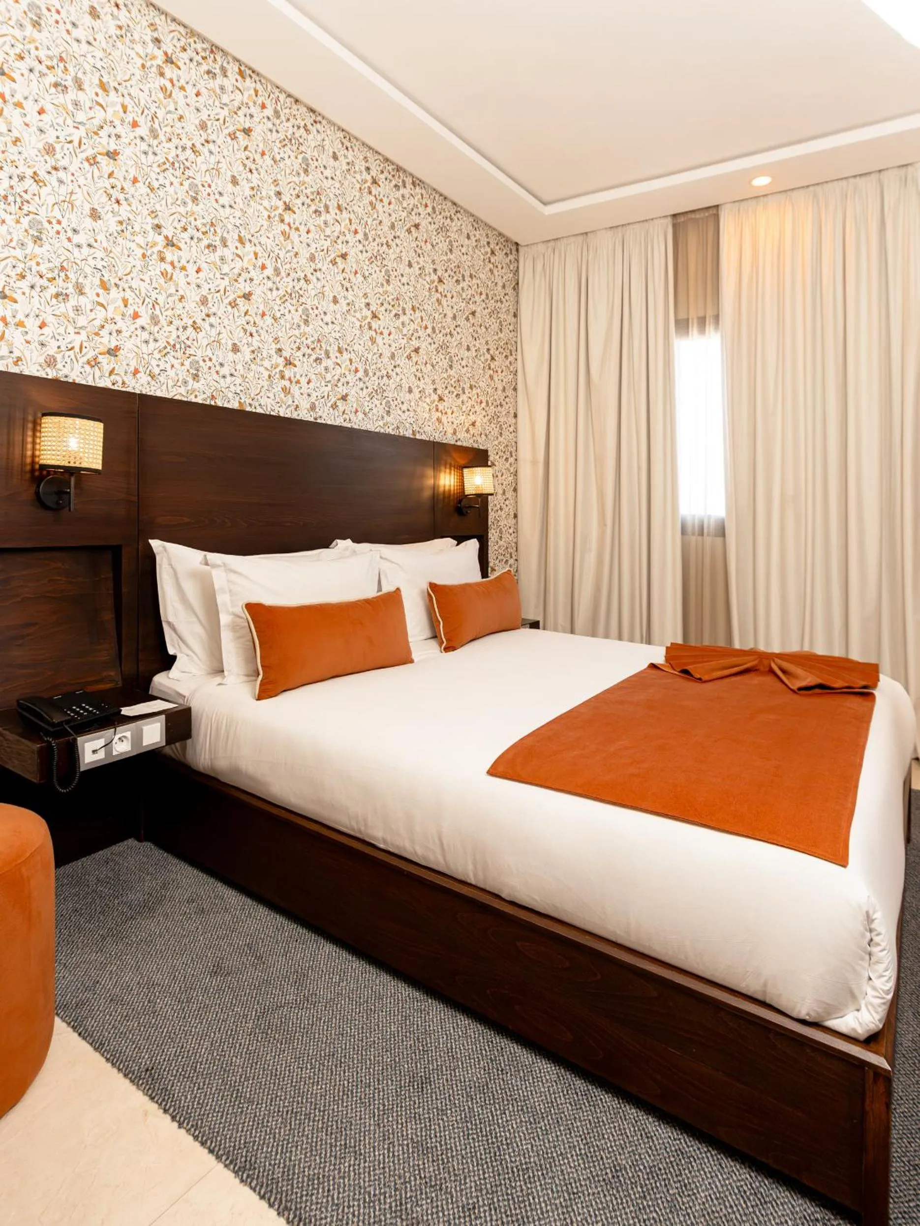 Bed in Fourteen Hotel Ain Sebaa