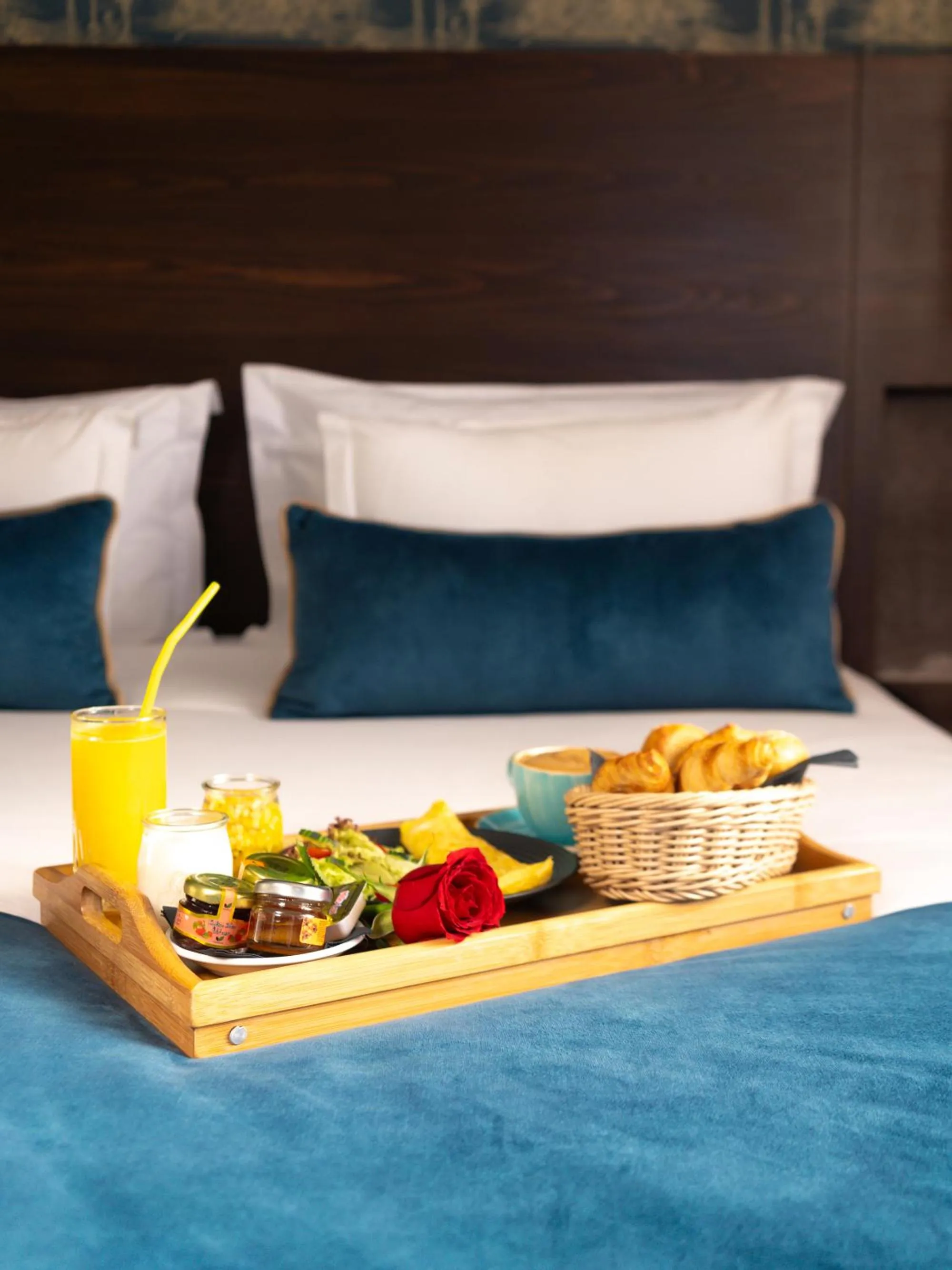 Bed in Fourteen Hotel Ain Sebaa