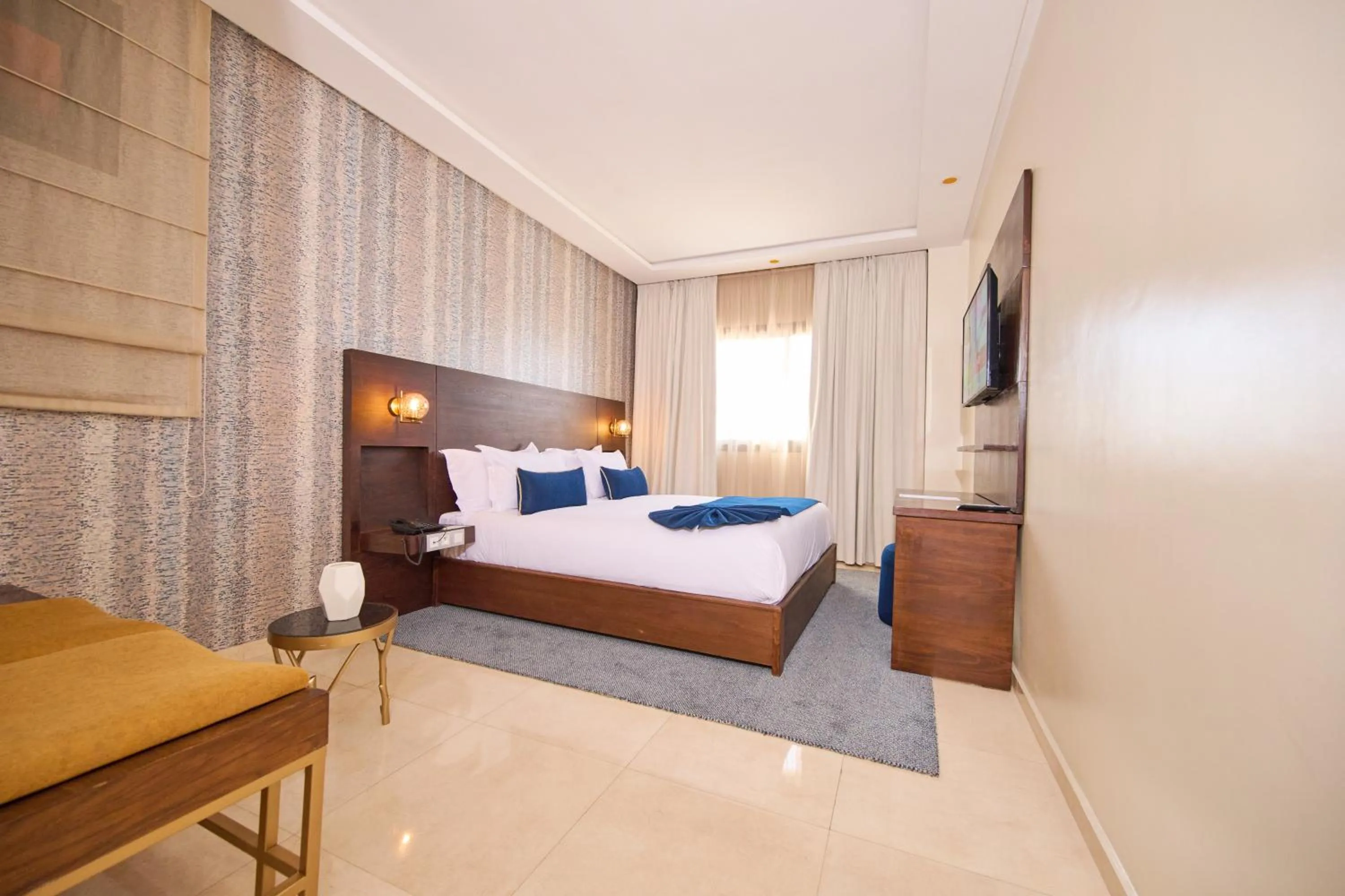 Bed in Fourteen Hotel Ain Sebaa