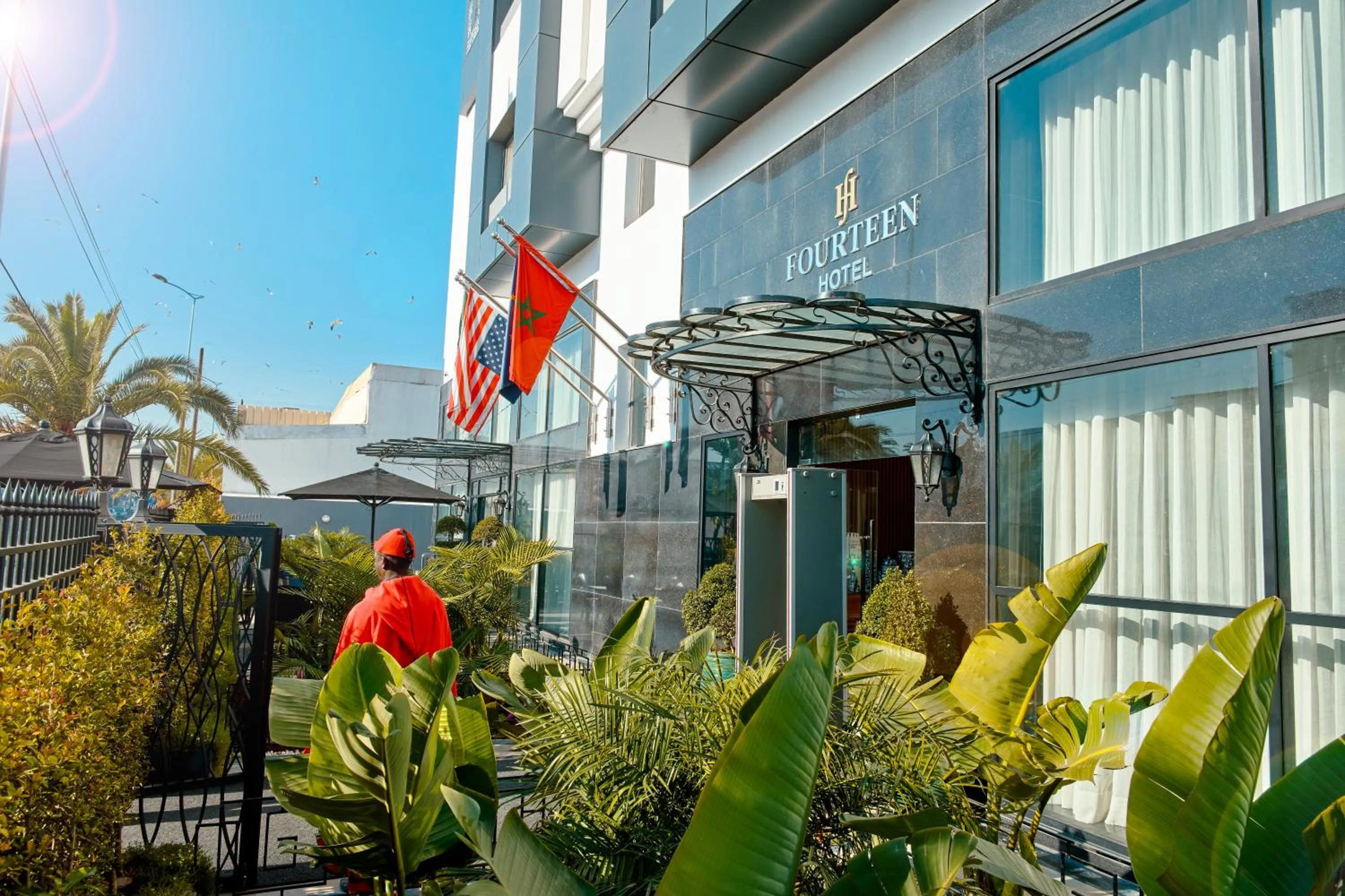 Property building in Fourteen Hotel Ain Sebaa