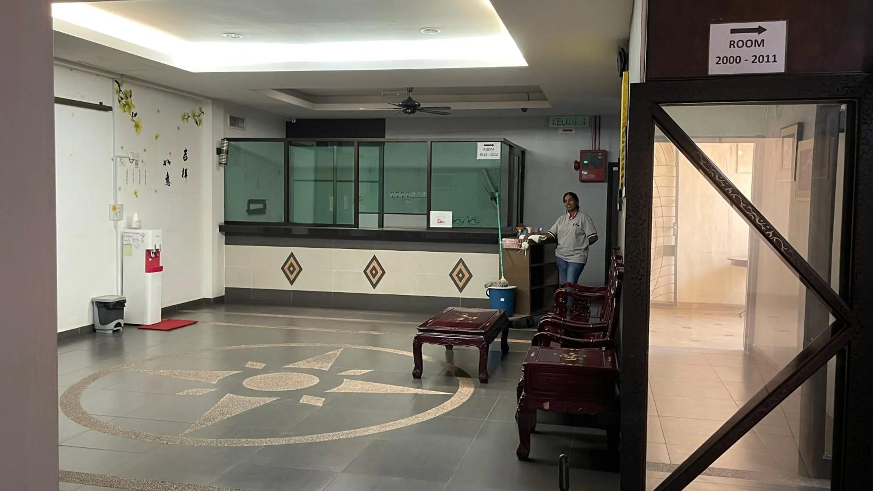 Lobby or reception in GOPENG INN