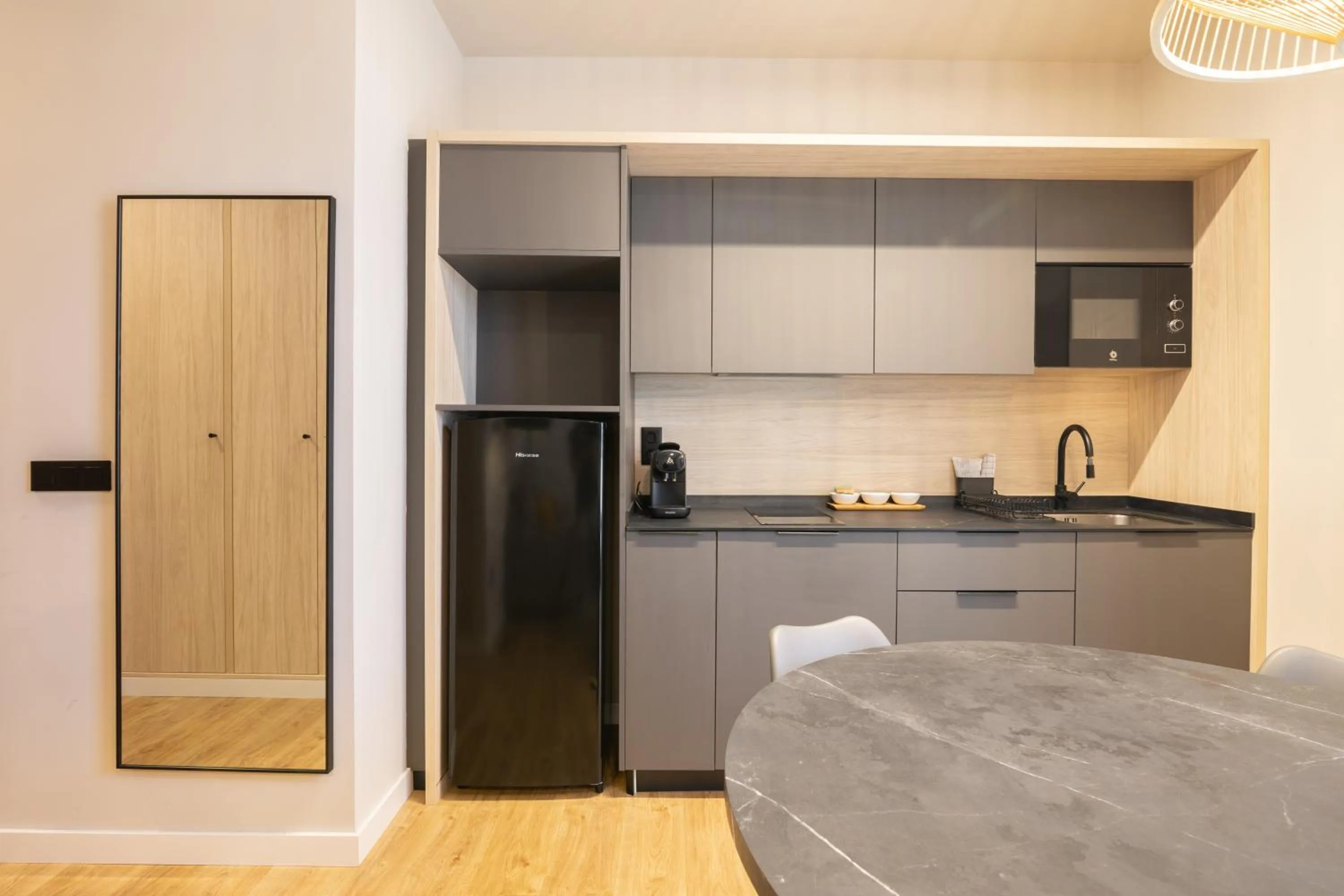 Kitchen or kitchenette in Dorm4You Arena 2