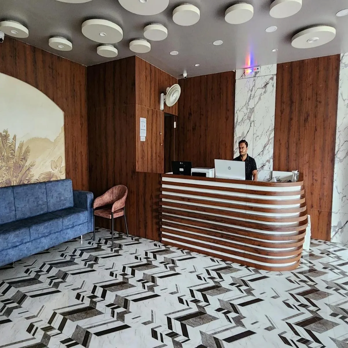 Lobby or reception in Hotel The Mint Nanded