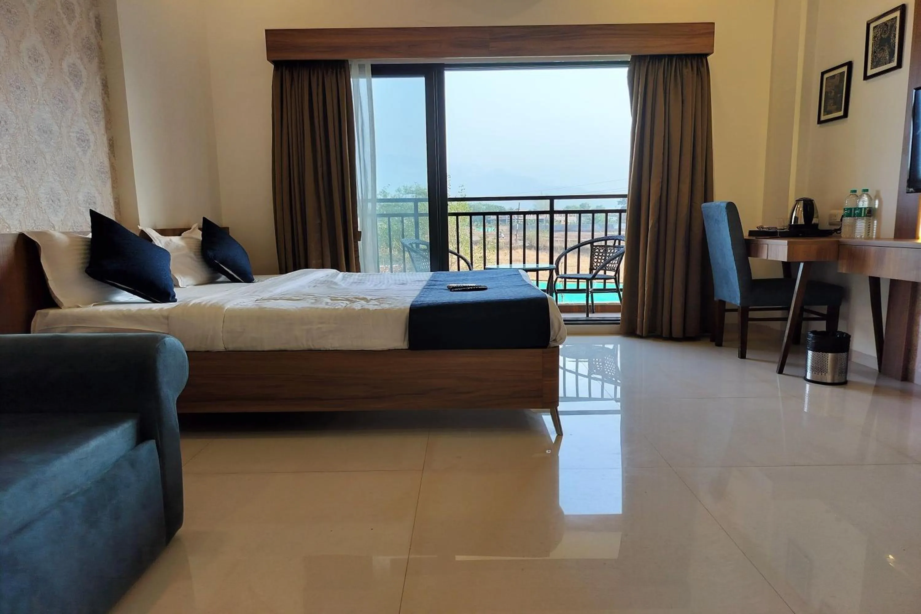 Bedroom in Pegasus Lifestyle Resort Karjat