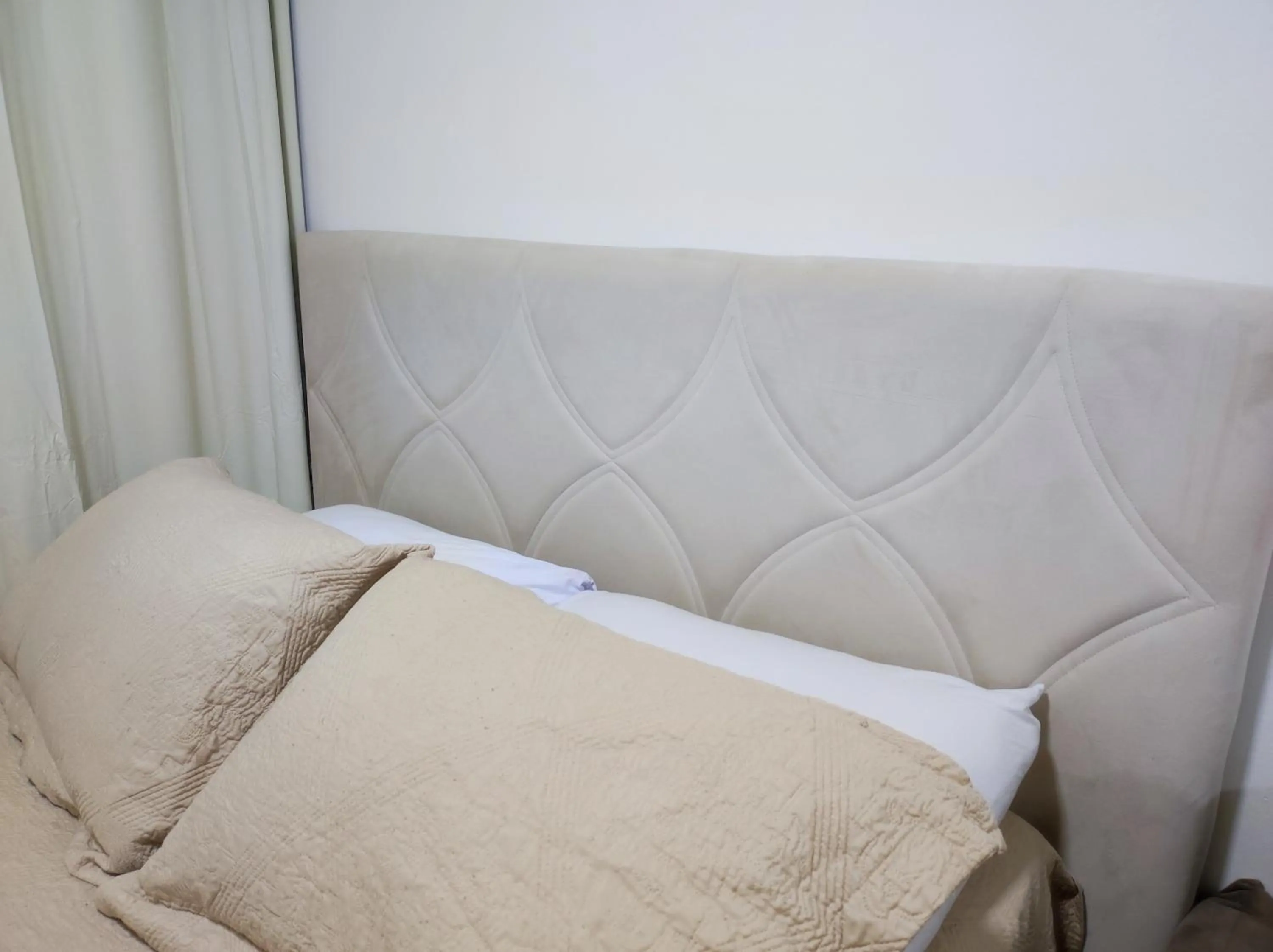 Bed in Fabuloso Apartamento central em Curitiba