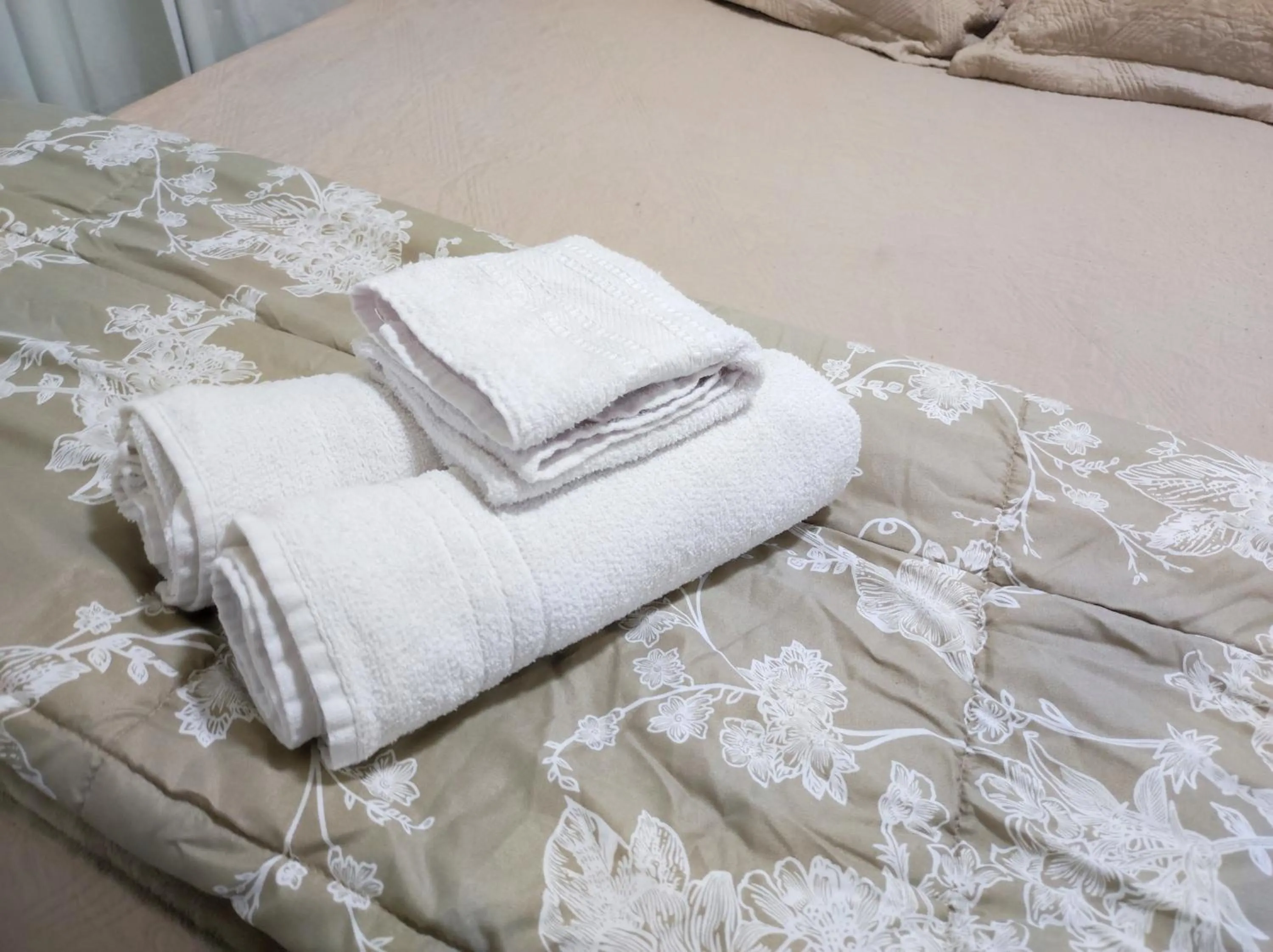 Bed in Fabuloso Apartamento central em Curitiba