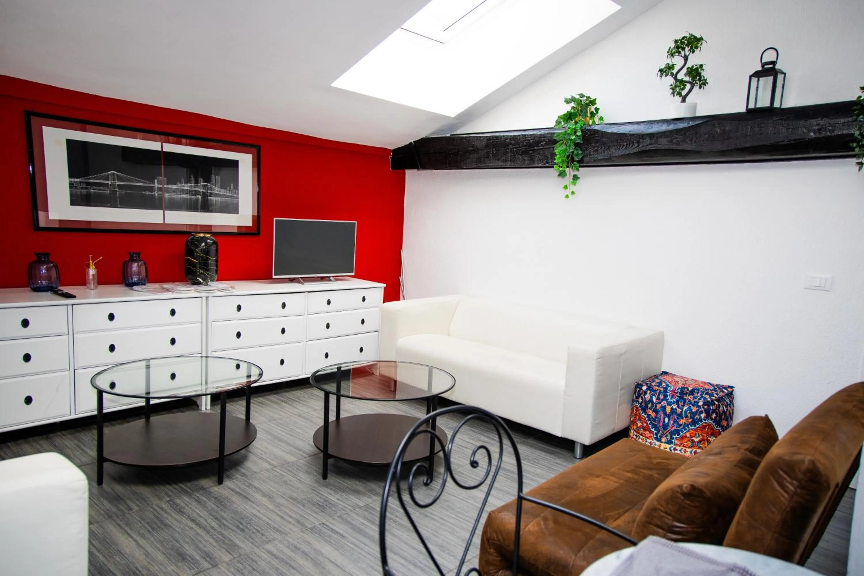 Communal lounge/ TV room in Hosting Dreams Attics - Duomo