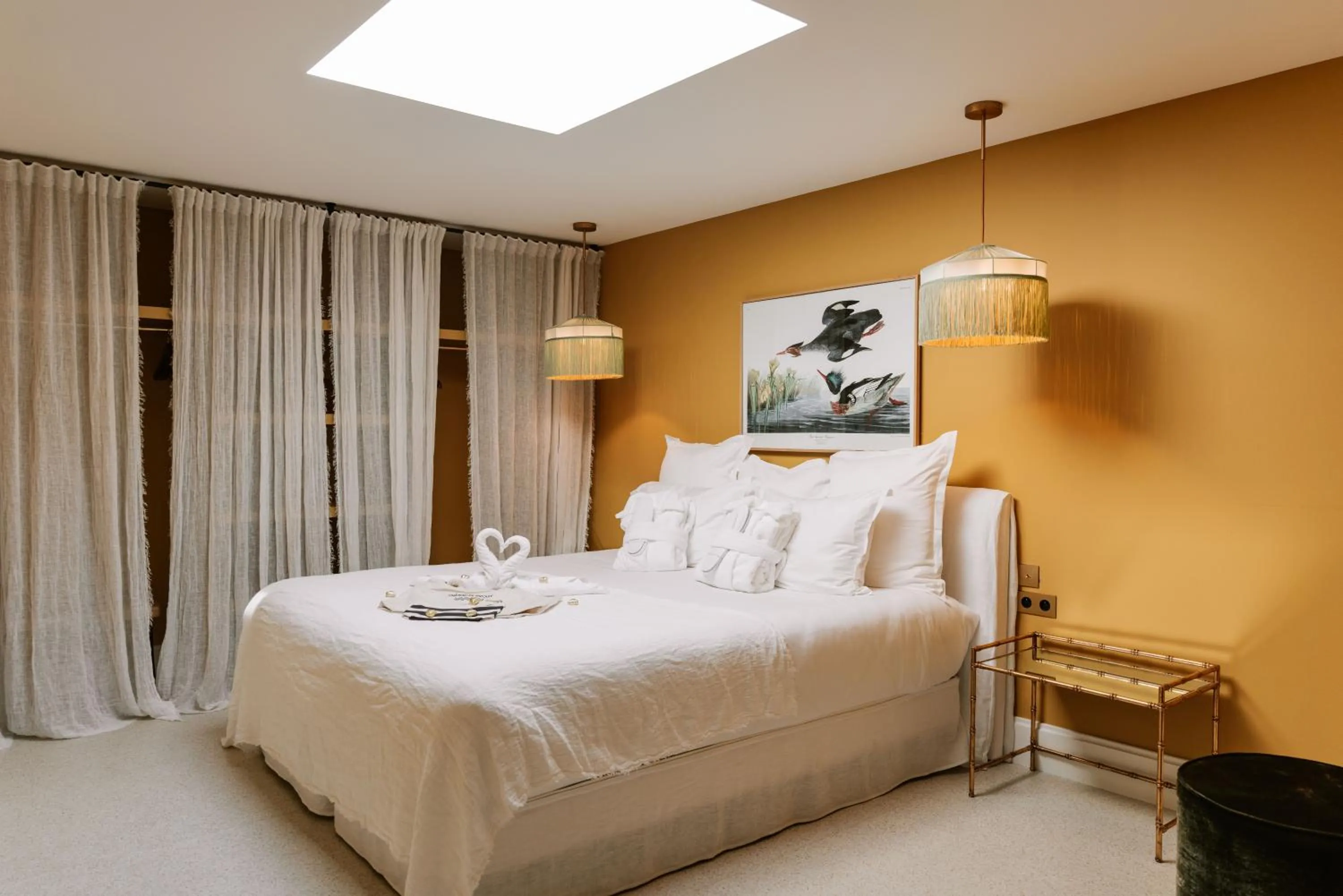 Bed in Château de Théoule