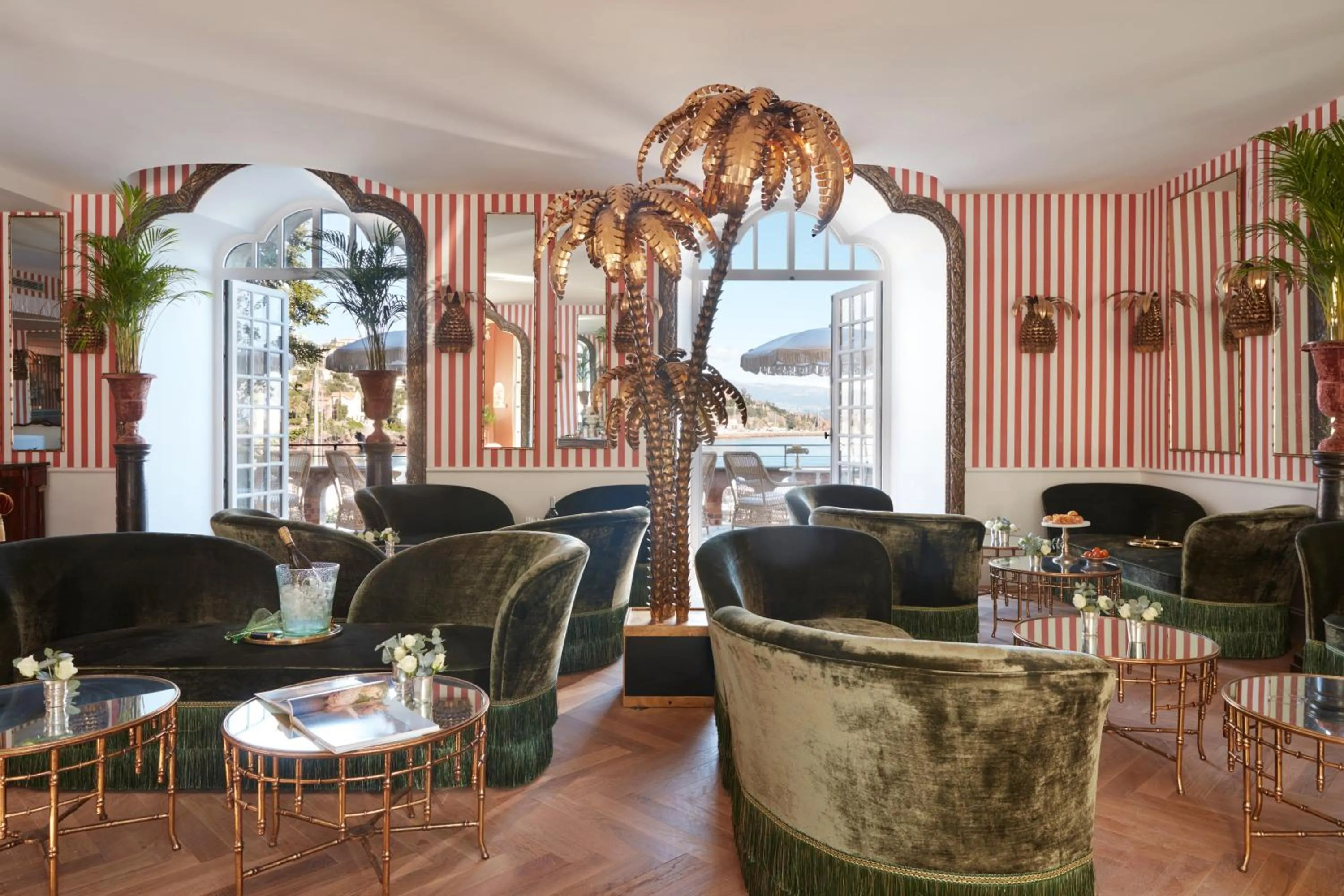 Living room in Château de Théoule