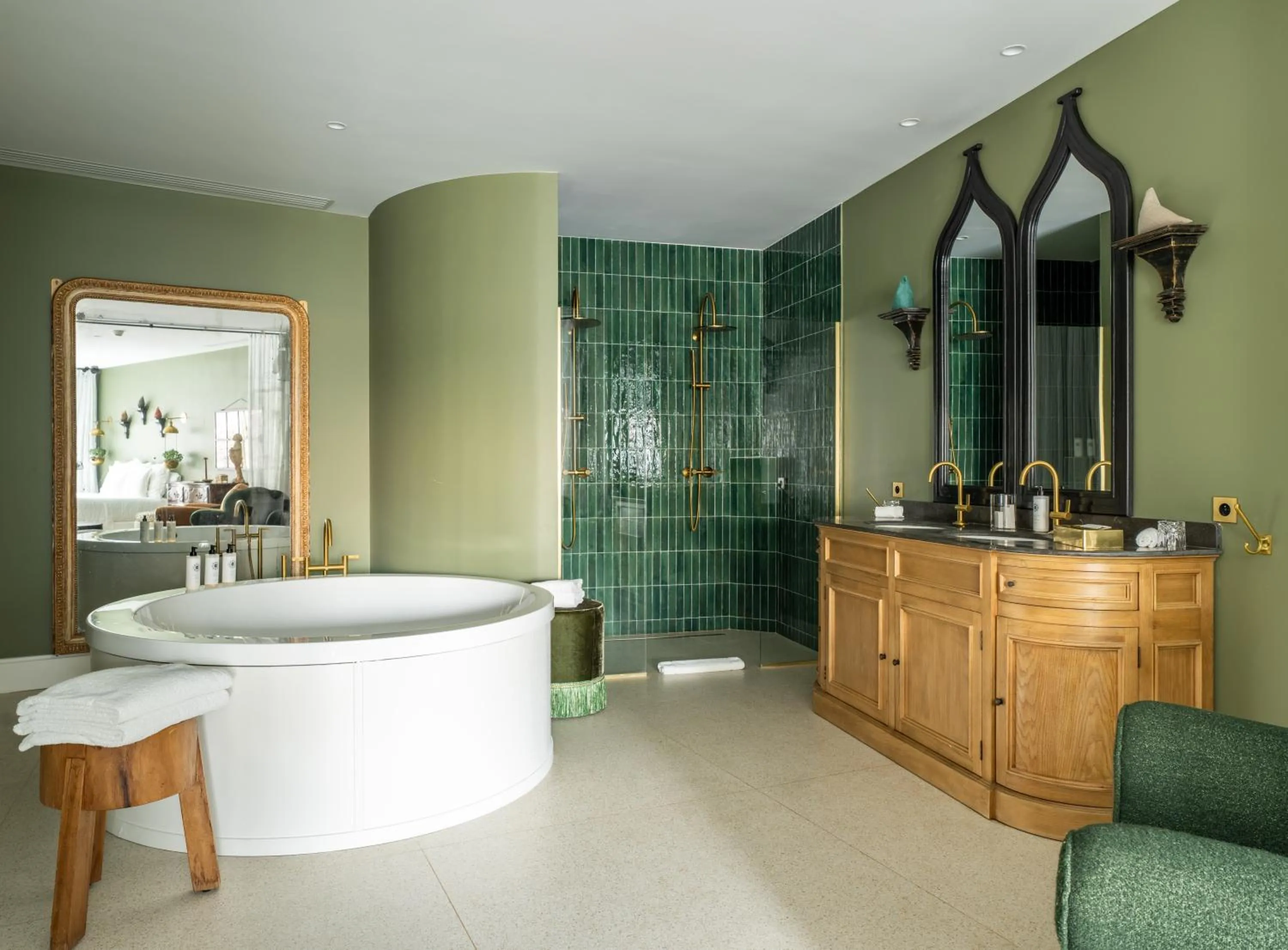 Bathroom in Château de Théoule