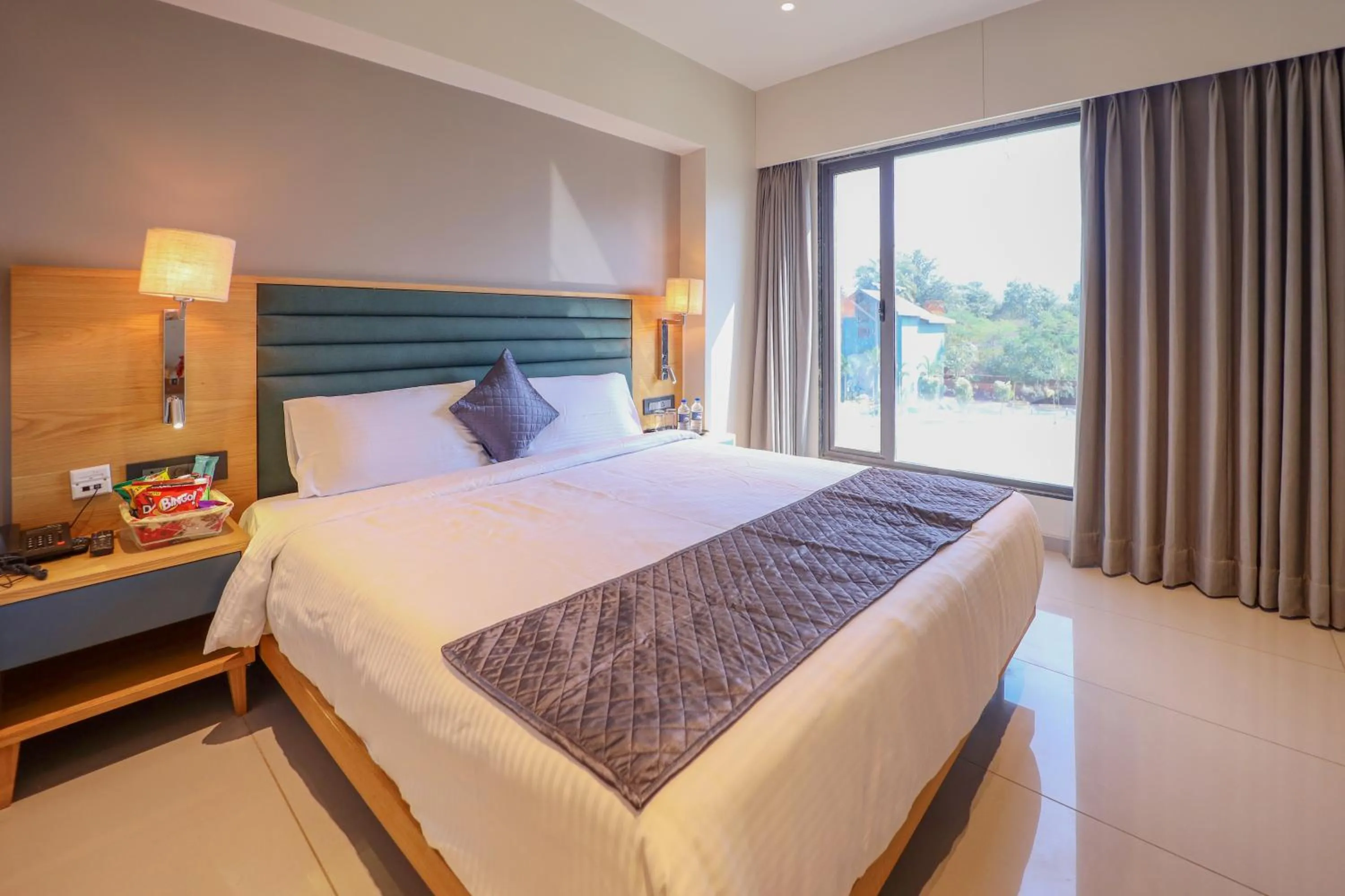 Bedroom in Pride Resort Ambaji