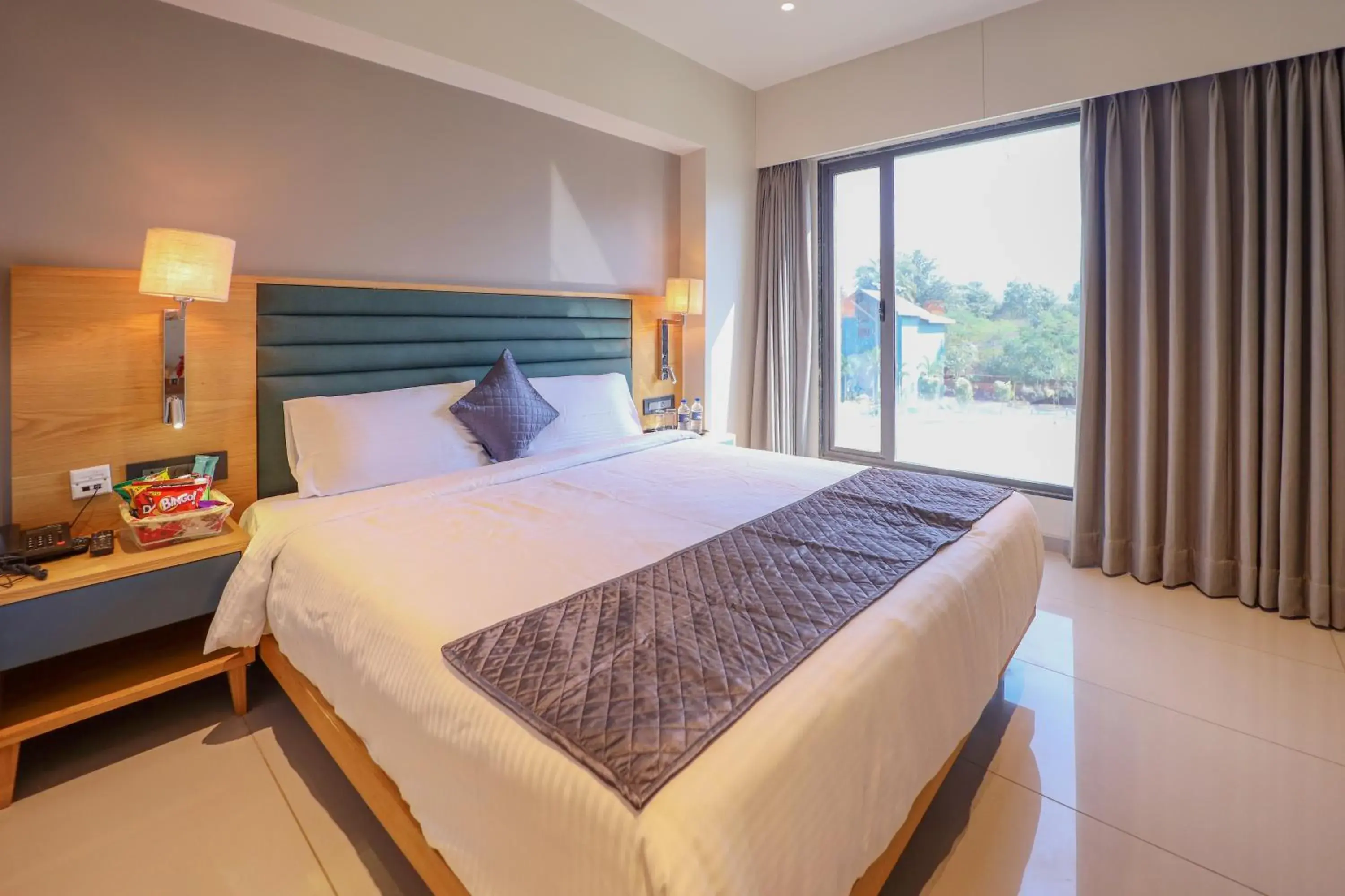 Deluxe Room in Pride Resort Ambaji Deluxe Room in Pride Resort Ambaji