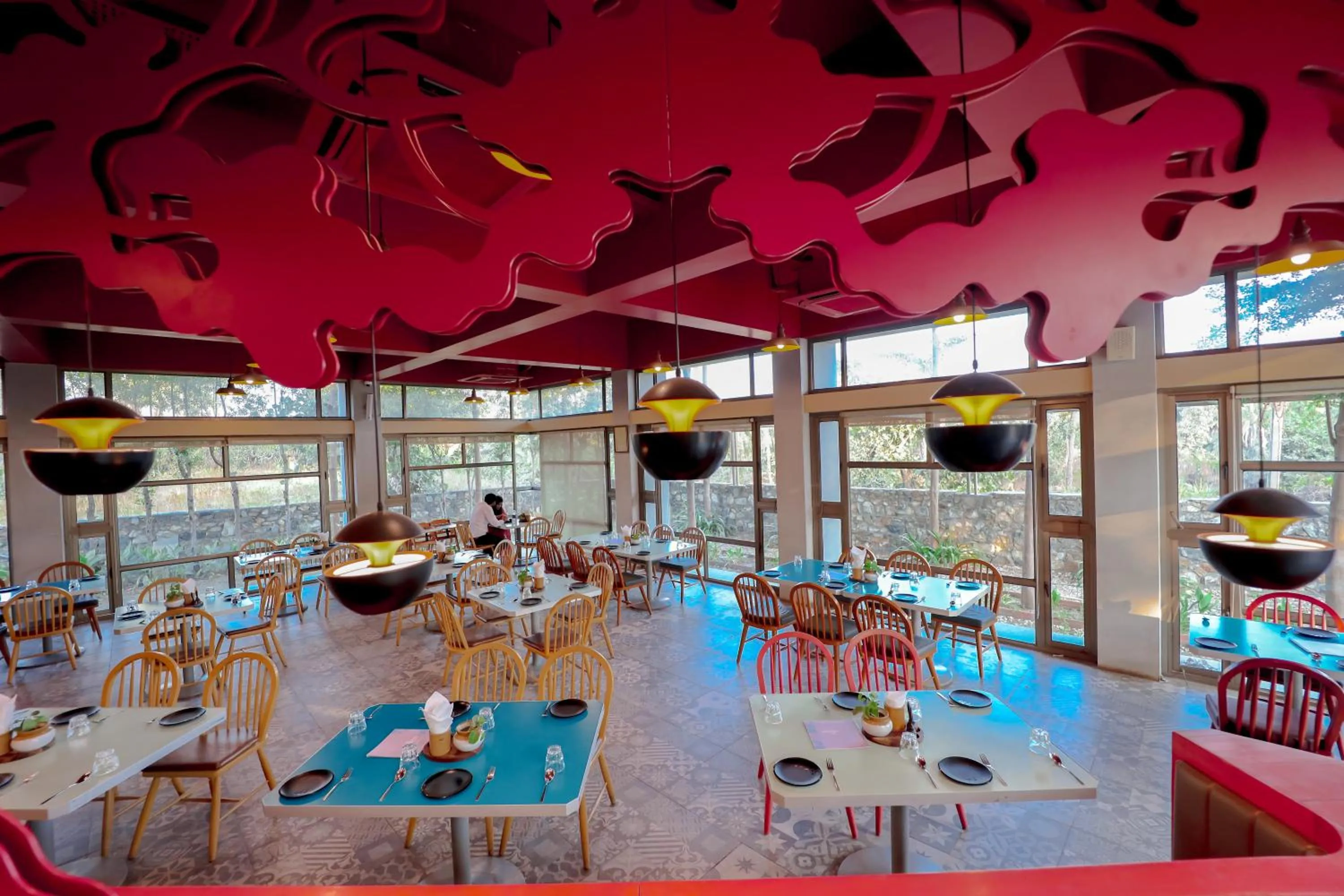 Restaurant/places to eat in Pride Resort Ambaji