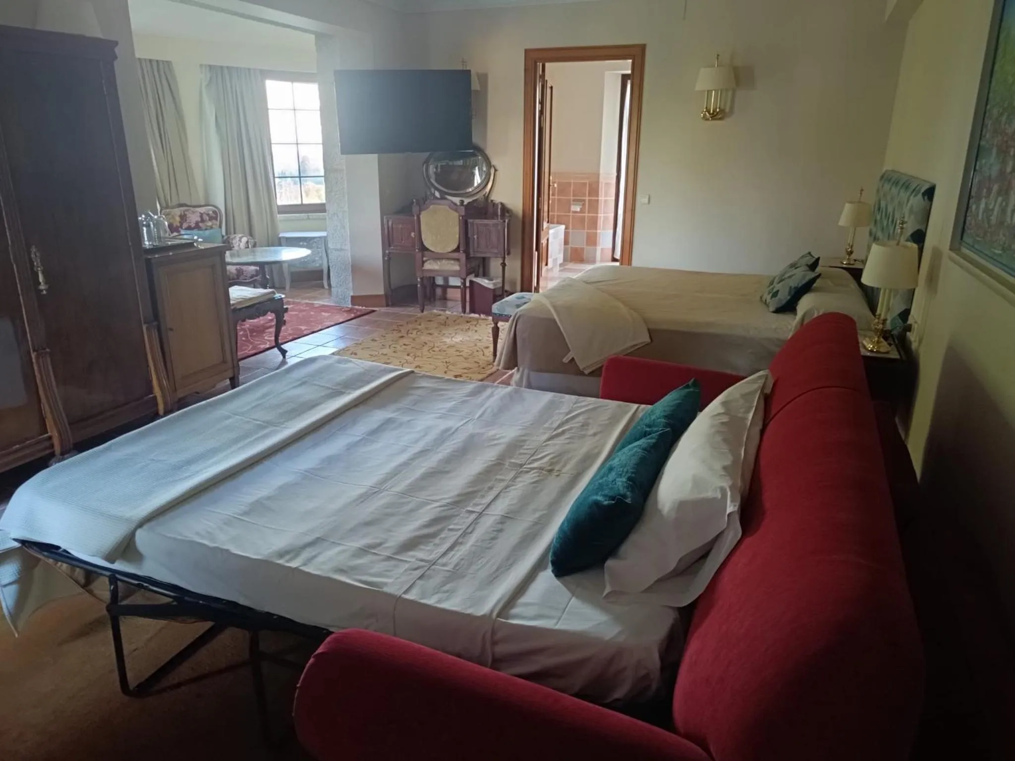 Bed in Palacio de Miraflores