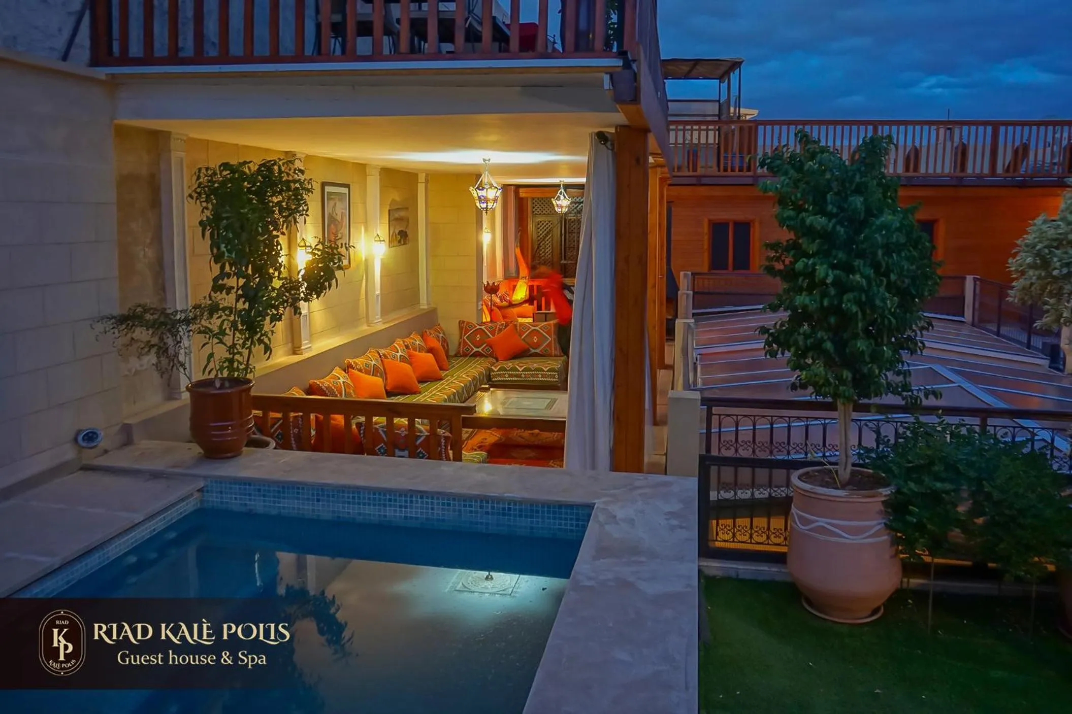 Patio in RIAD KALE POLIS