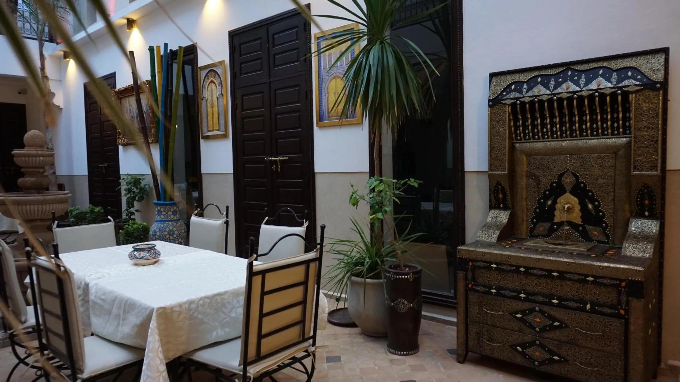 Patio in RIAD KALE POLIS