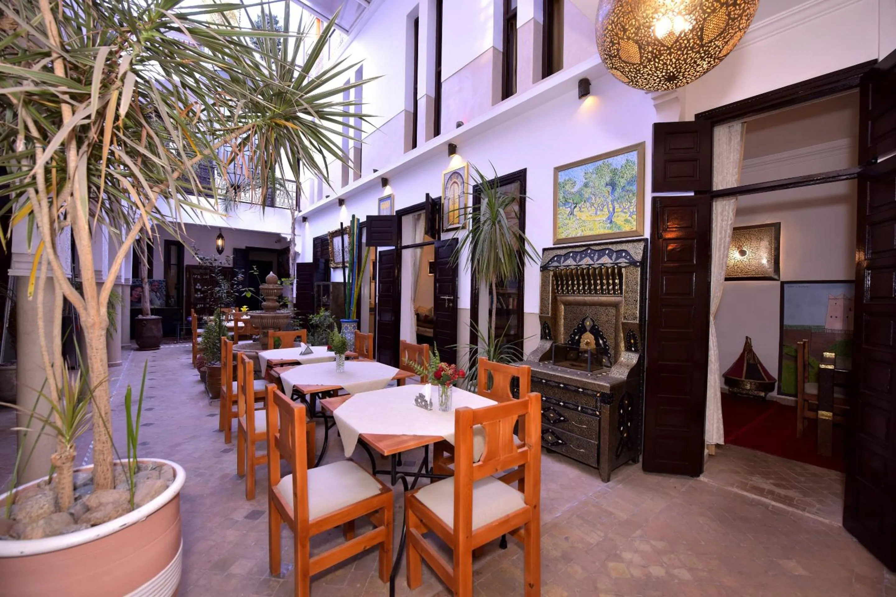 Patio in RIAD KALE POLIS