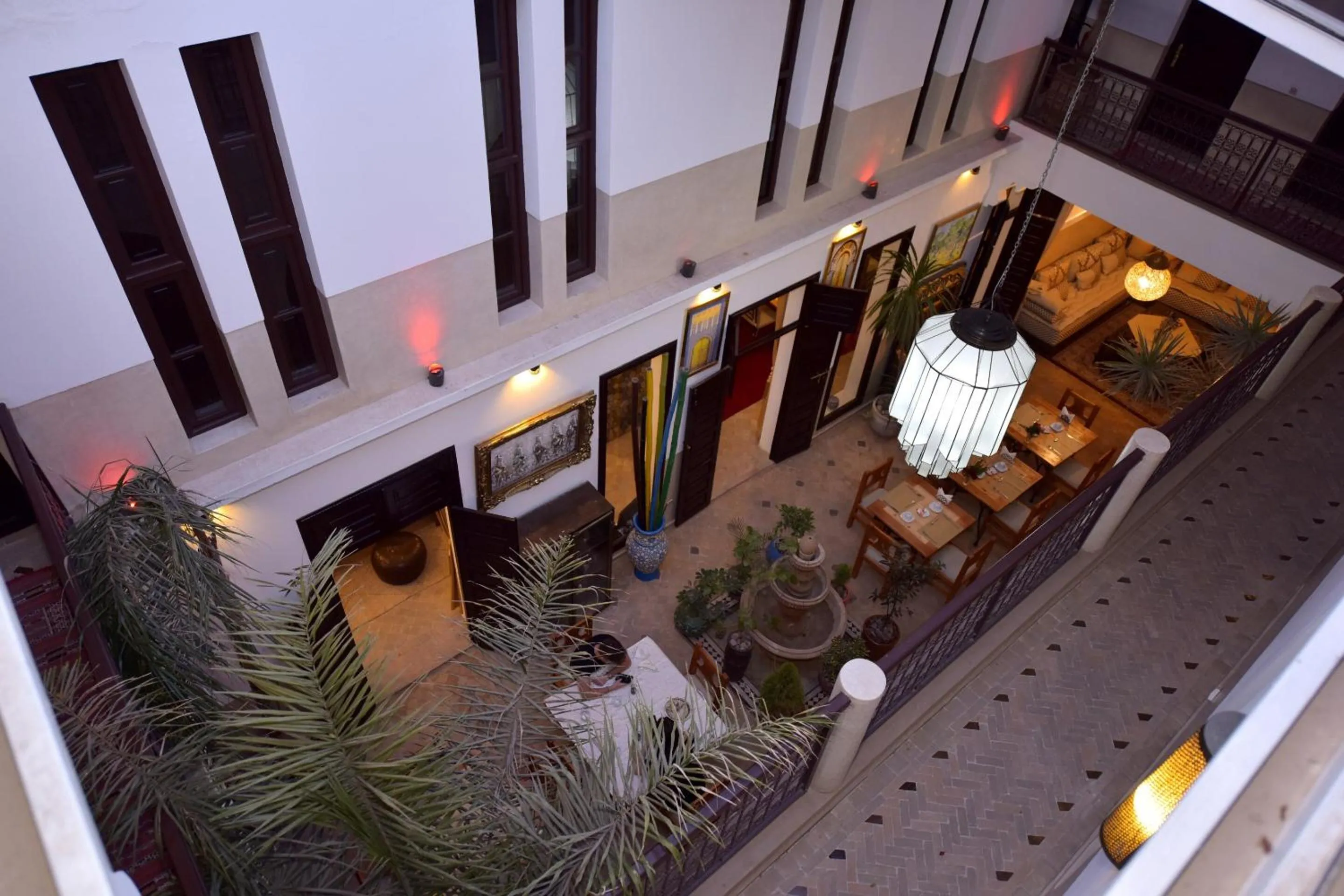 Patio in RIAD KALE POLIS