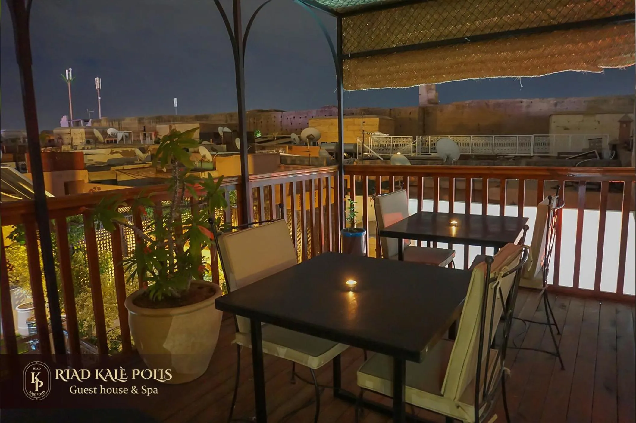 Patio in RIAD KALE POLIS