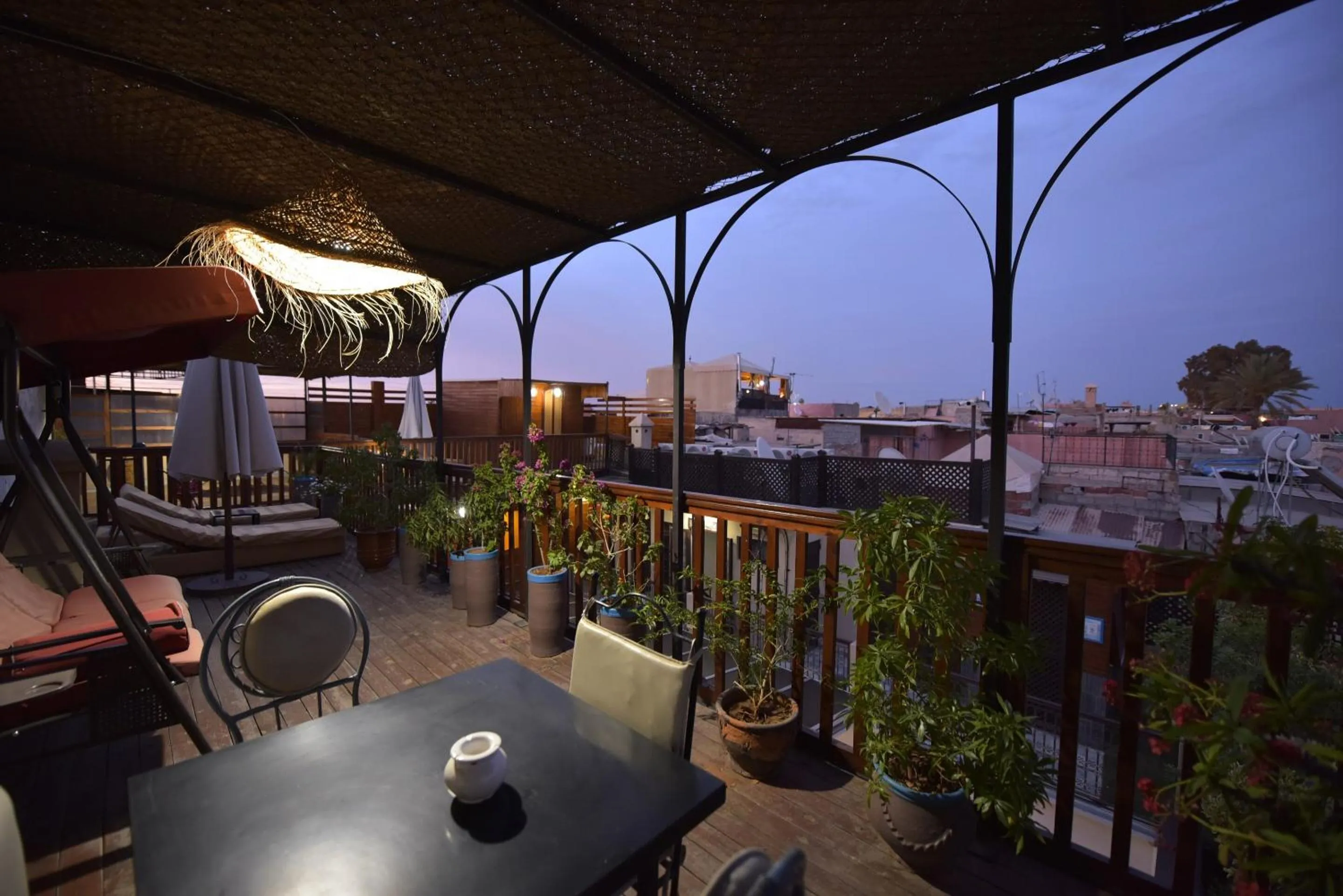Patio in RIAD KALE POLIS