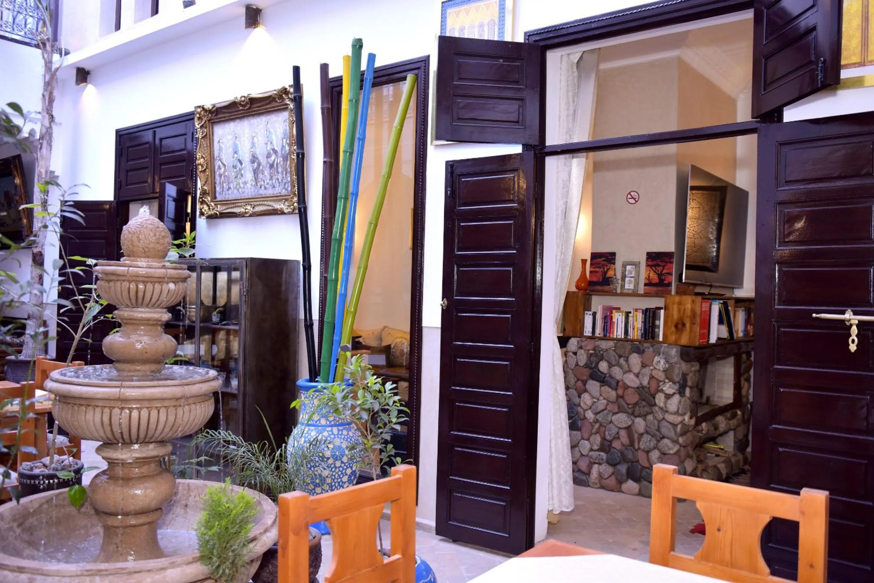 Patio in RIAD KALE POLIS