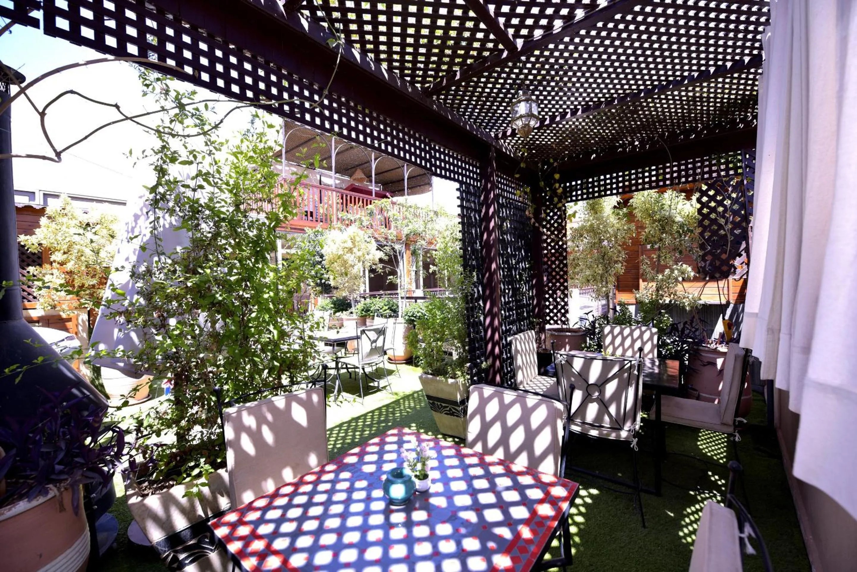 Patio in RIAD KALE POLIS