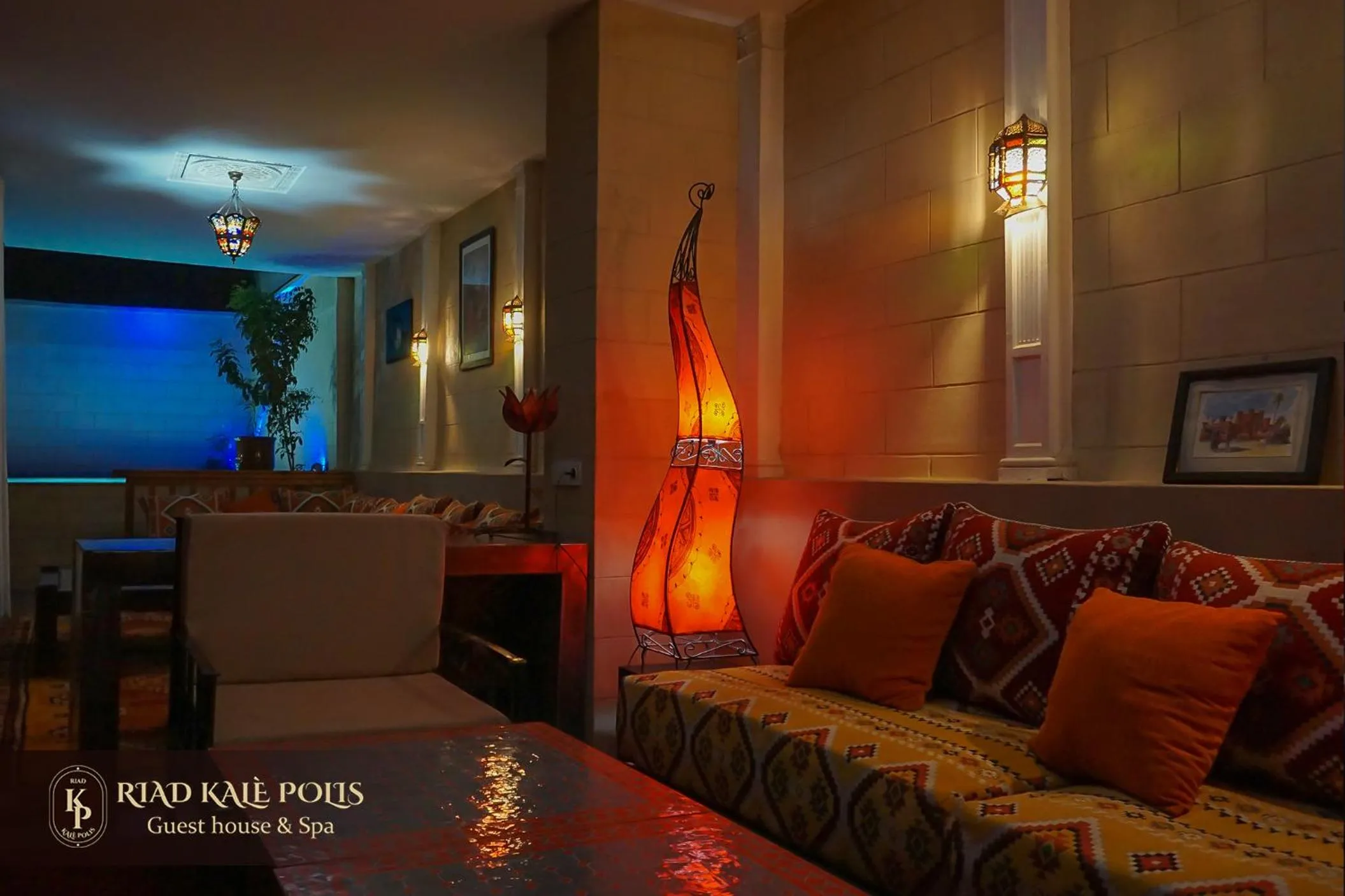 Patio in RIAD KALE POLIS