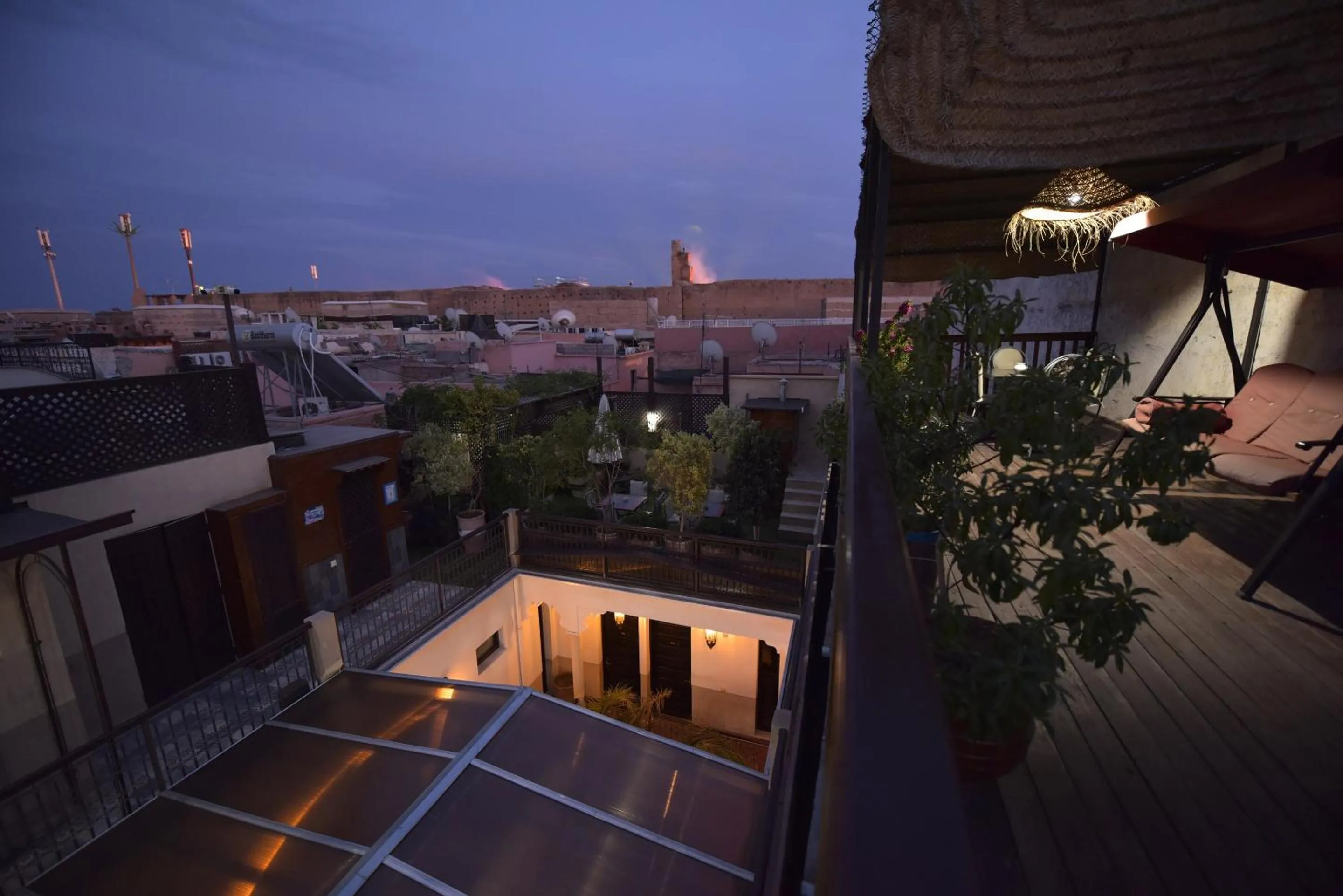 Patio in RIAD KALE POLIS