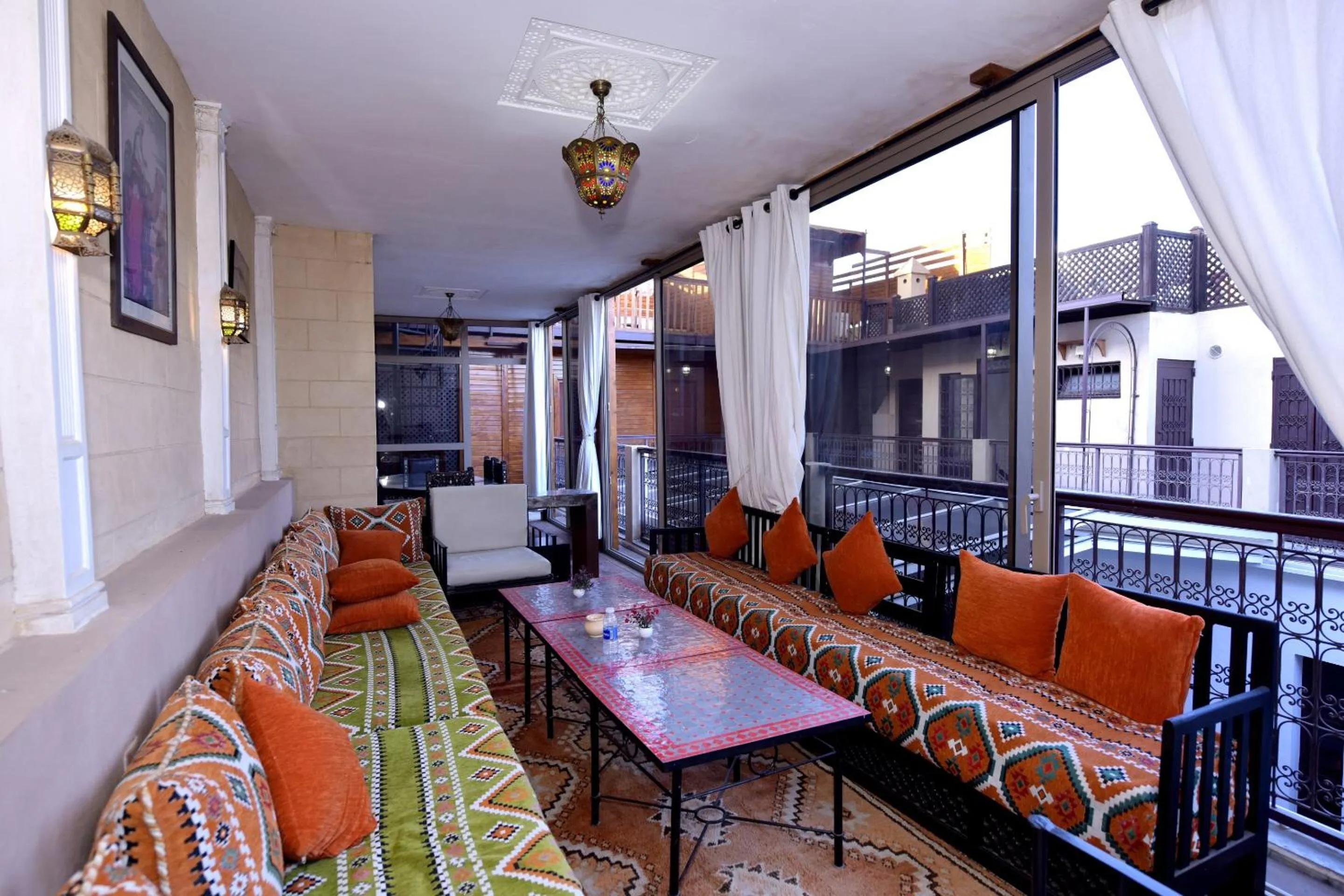 Patio in RIAD KALE POLIS
