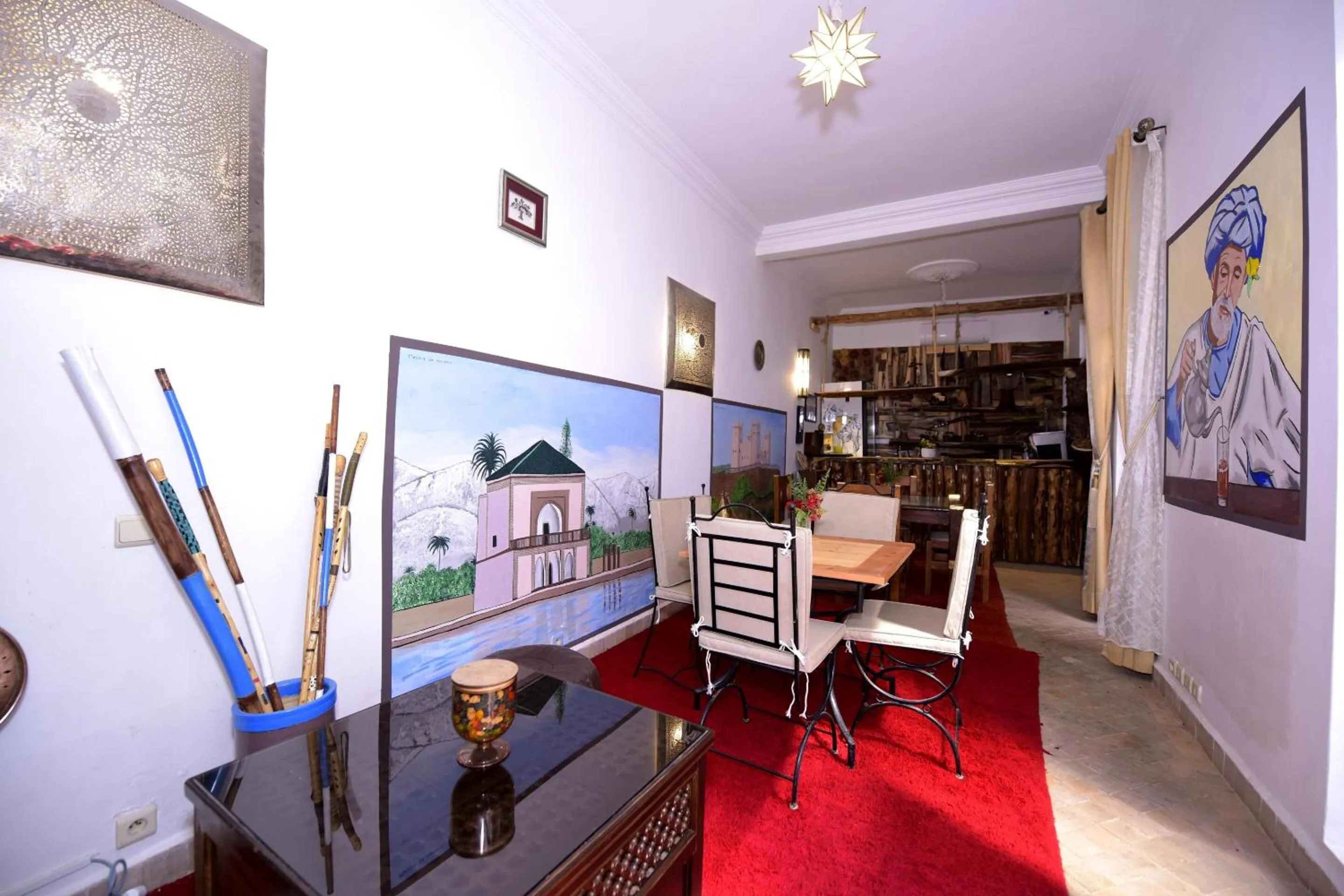 Living room in RIAD KALE POLIS