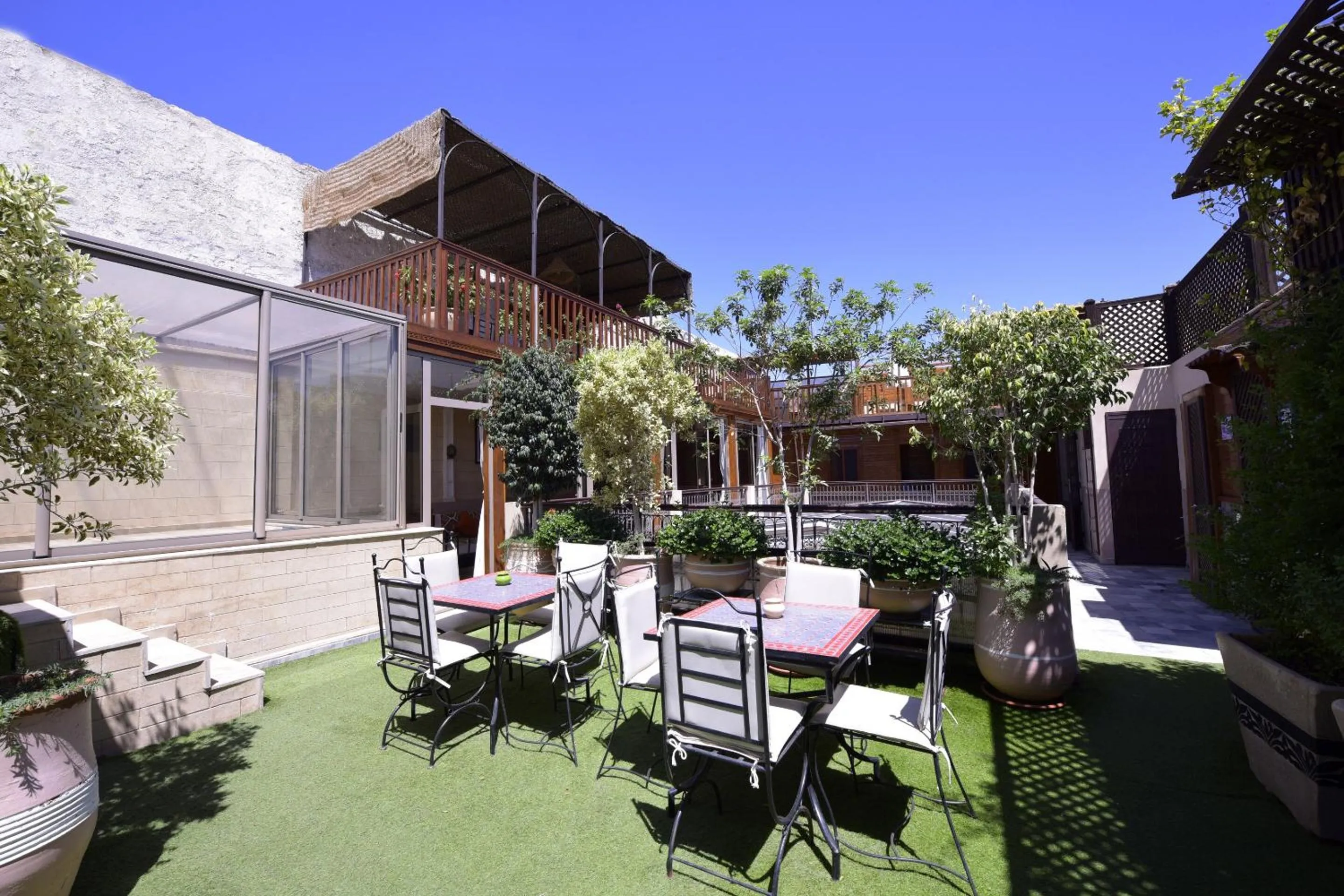 Patio in RIAD KALE POLIS