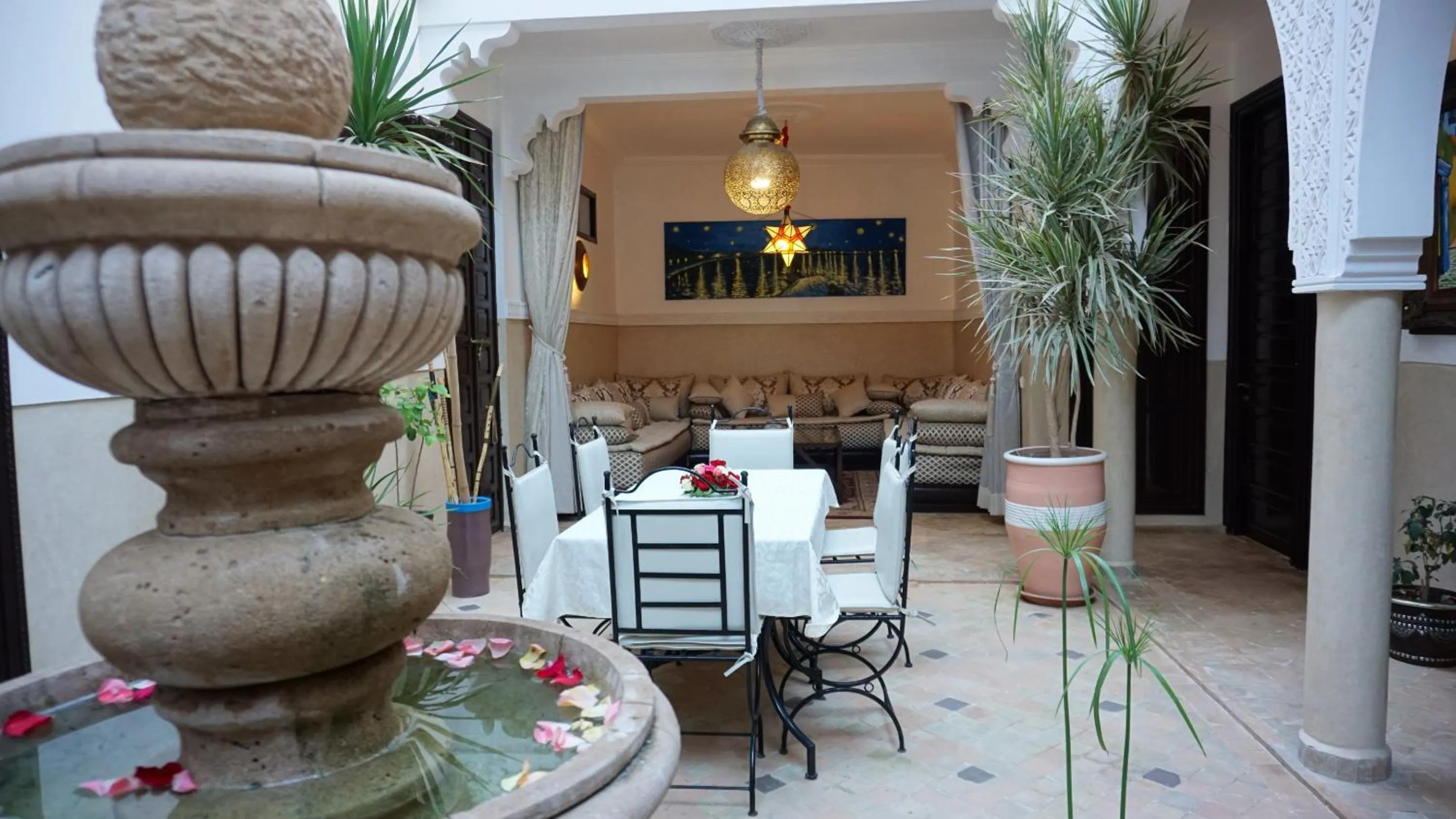 Patio in RIAD KALE POLIS