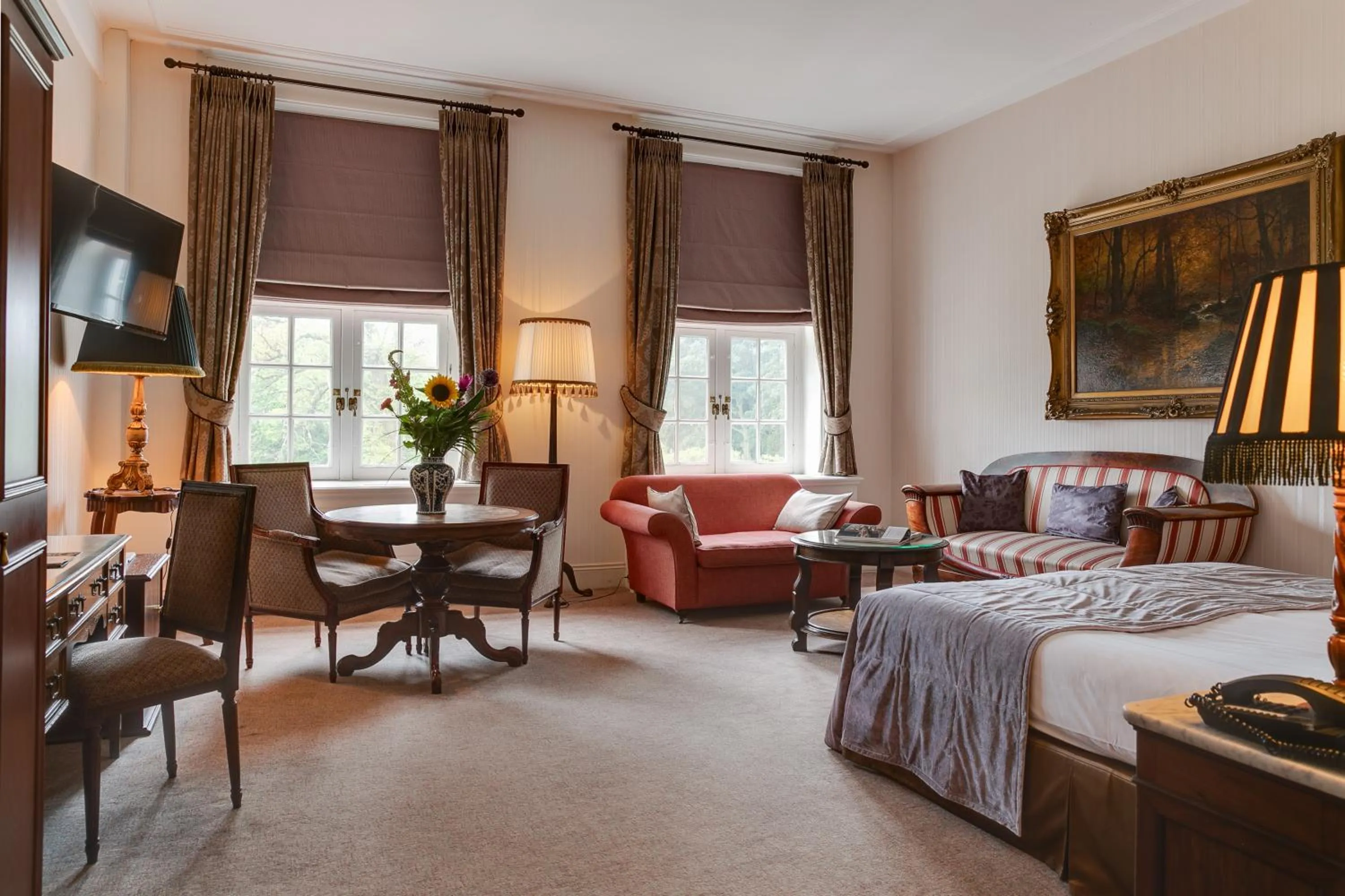 Bedroom, Bed in Landgoed Duin & Kruidberg